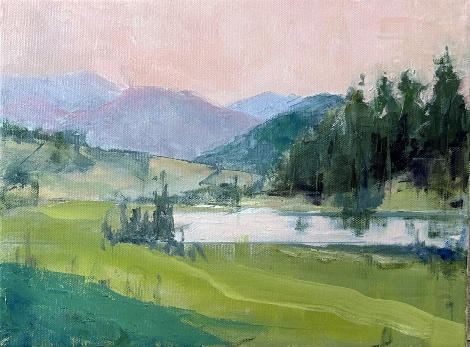 Mallory Sharp - Summit County Summer  10" x 8" 