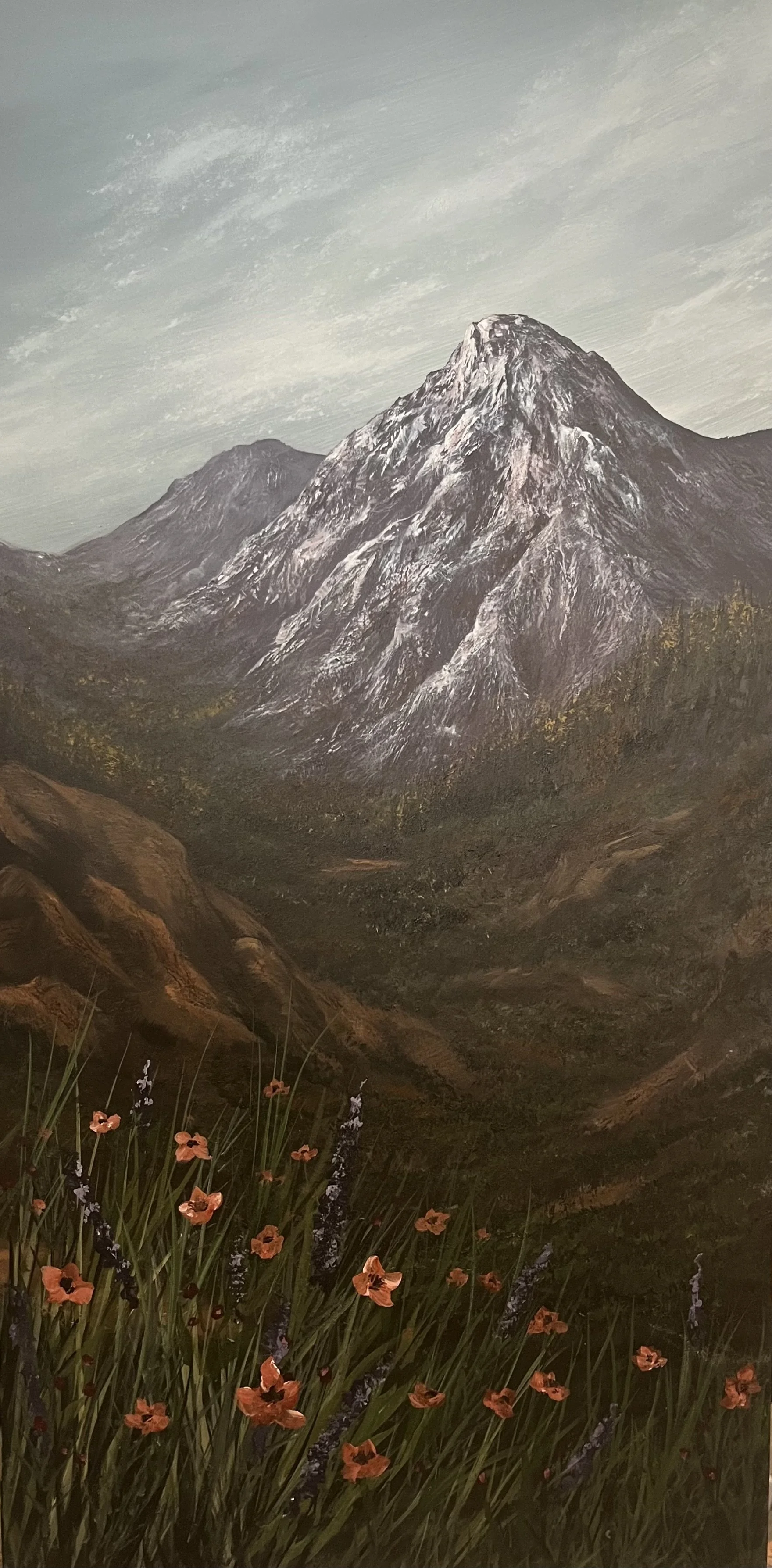 Rebekah Hayden - Peaks and Valley's 12"x24"