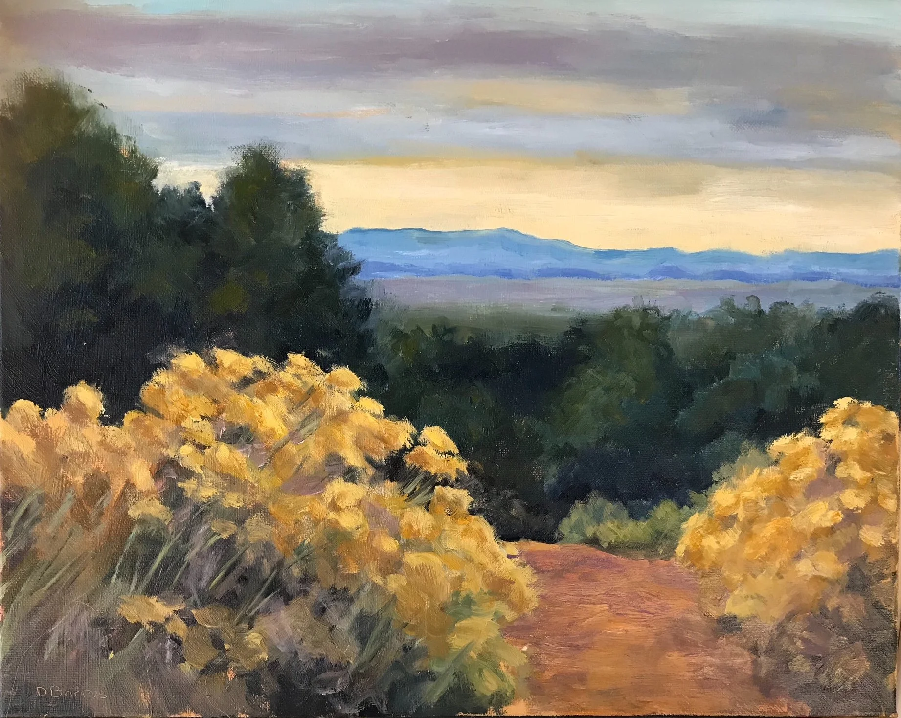 Deb Bartos - Santa Fe Trail 20"x16" 
