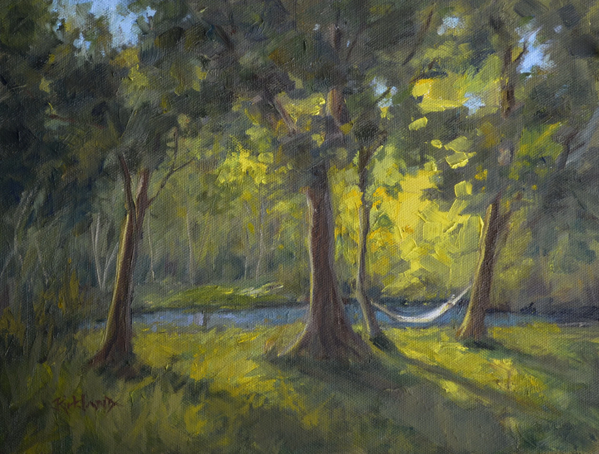 Julie Kirkland - Summertime 12" x 9" 