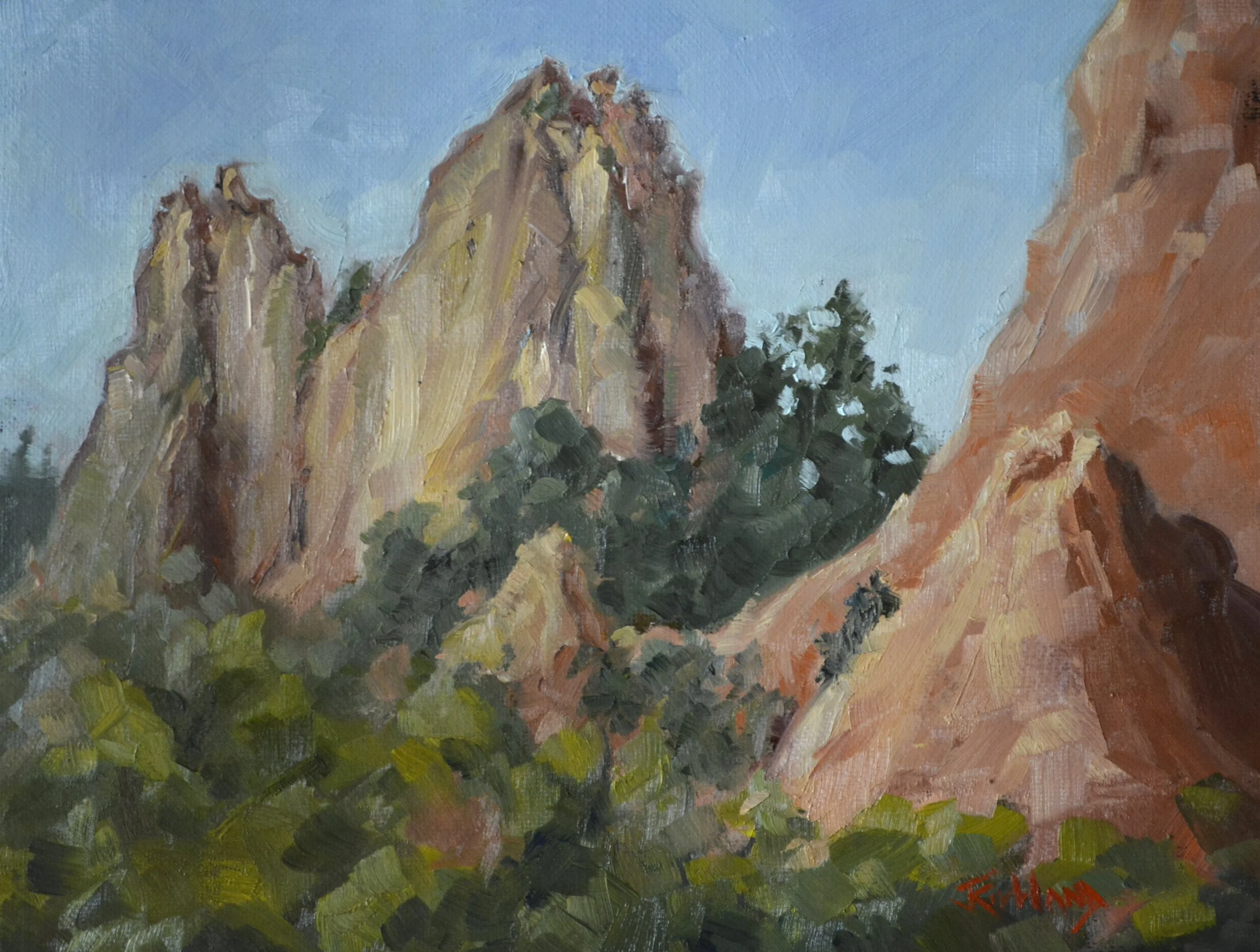 Julie Kirkland - Summertime 10" x 8" 
