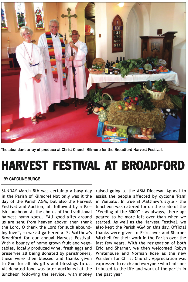 April 2015 - Anglican Advocate