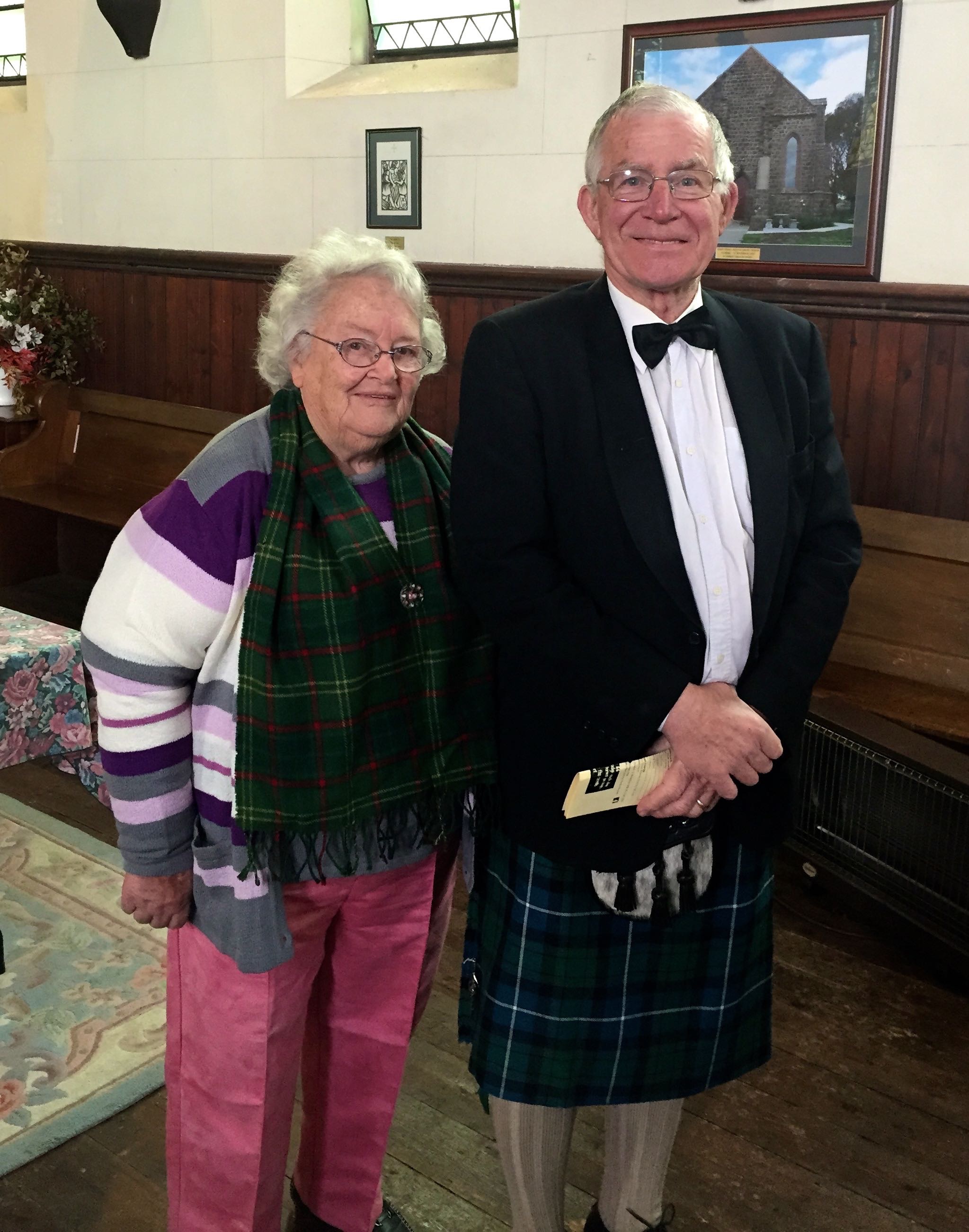 Ken and Peg Raeburn - Kilmore Celtic Festival Mass