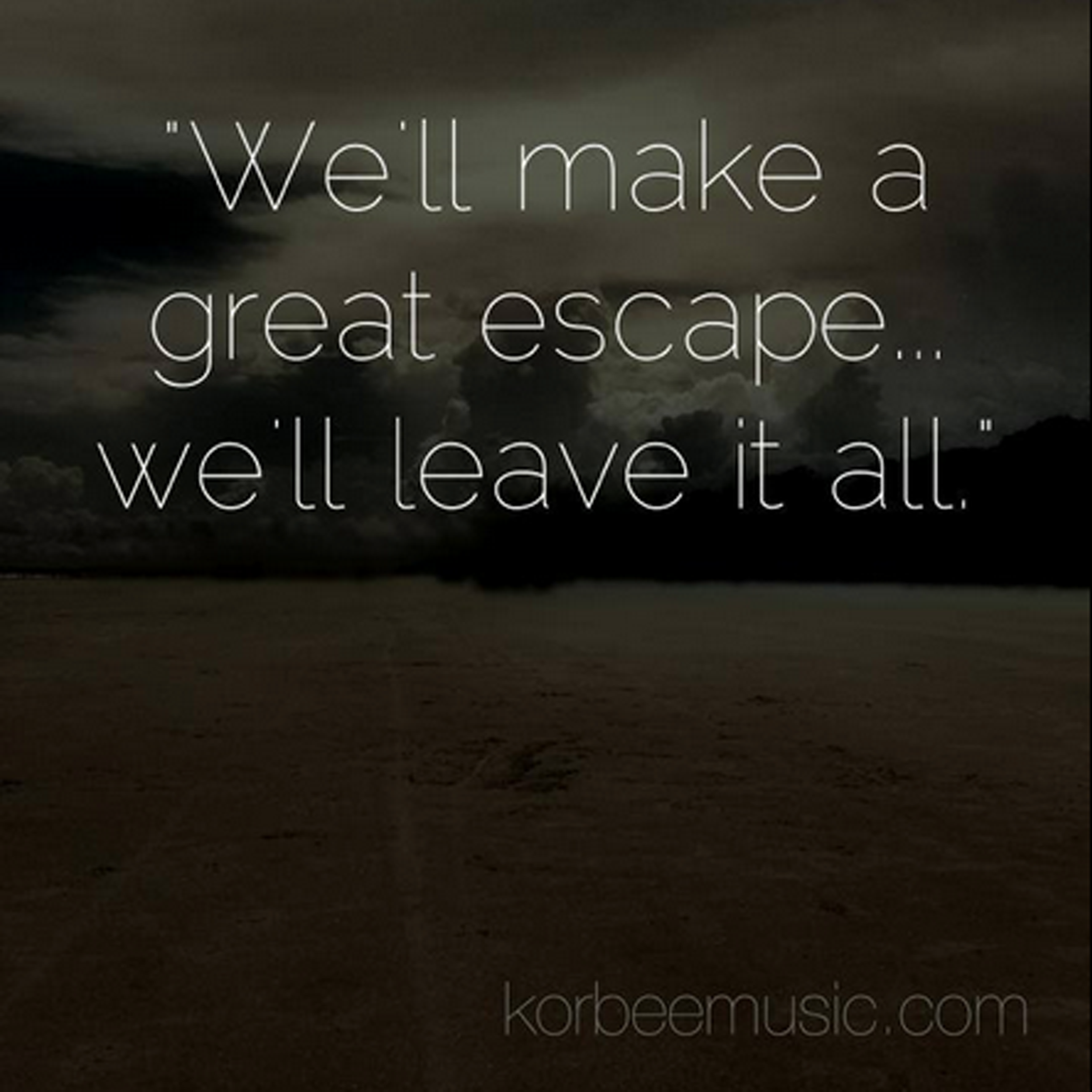 Korbee-lyric-great-escape-square.png