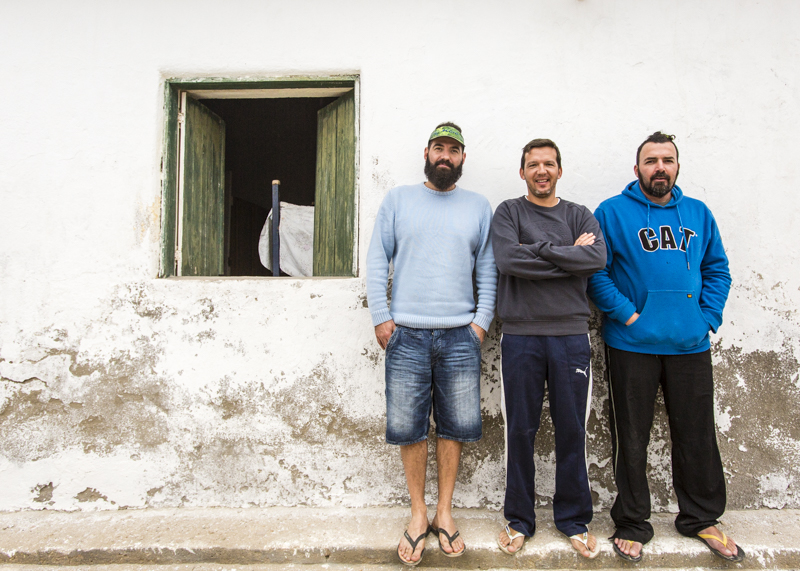 Local lads Ricardo, Nuno, and Pedro, fishing for a living because they enjoy nothing more. ©24Atlantic