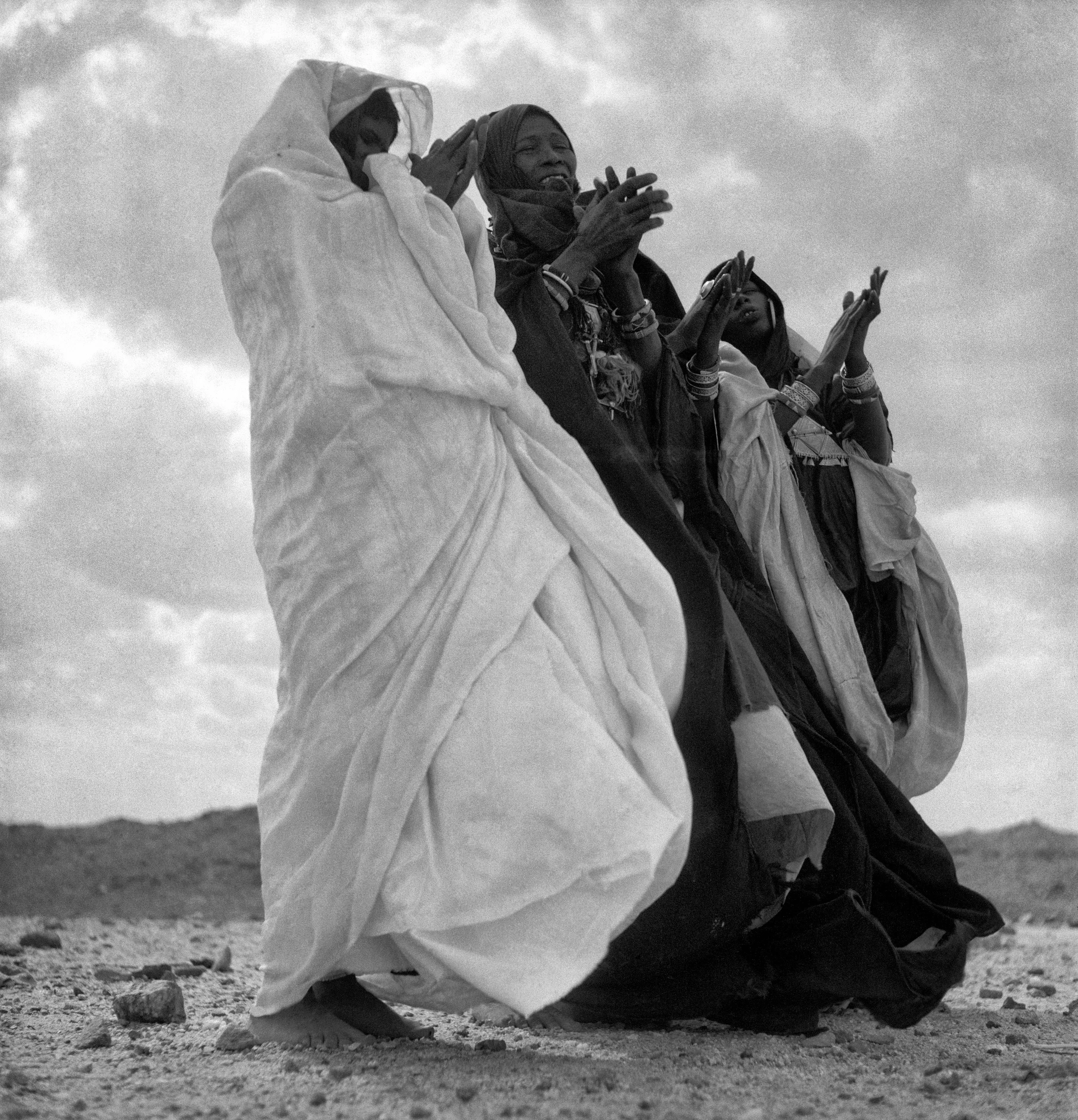 Tuareg women near Tamanrasset, Algerian Sahara 1957