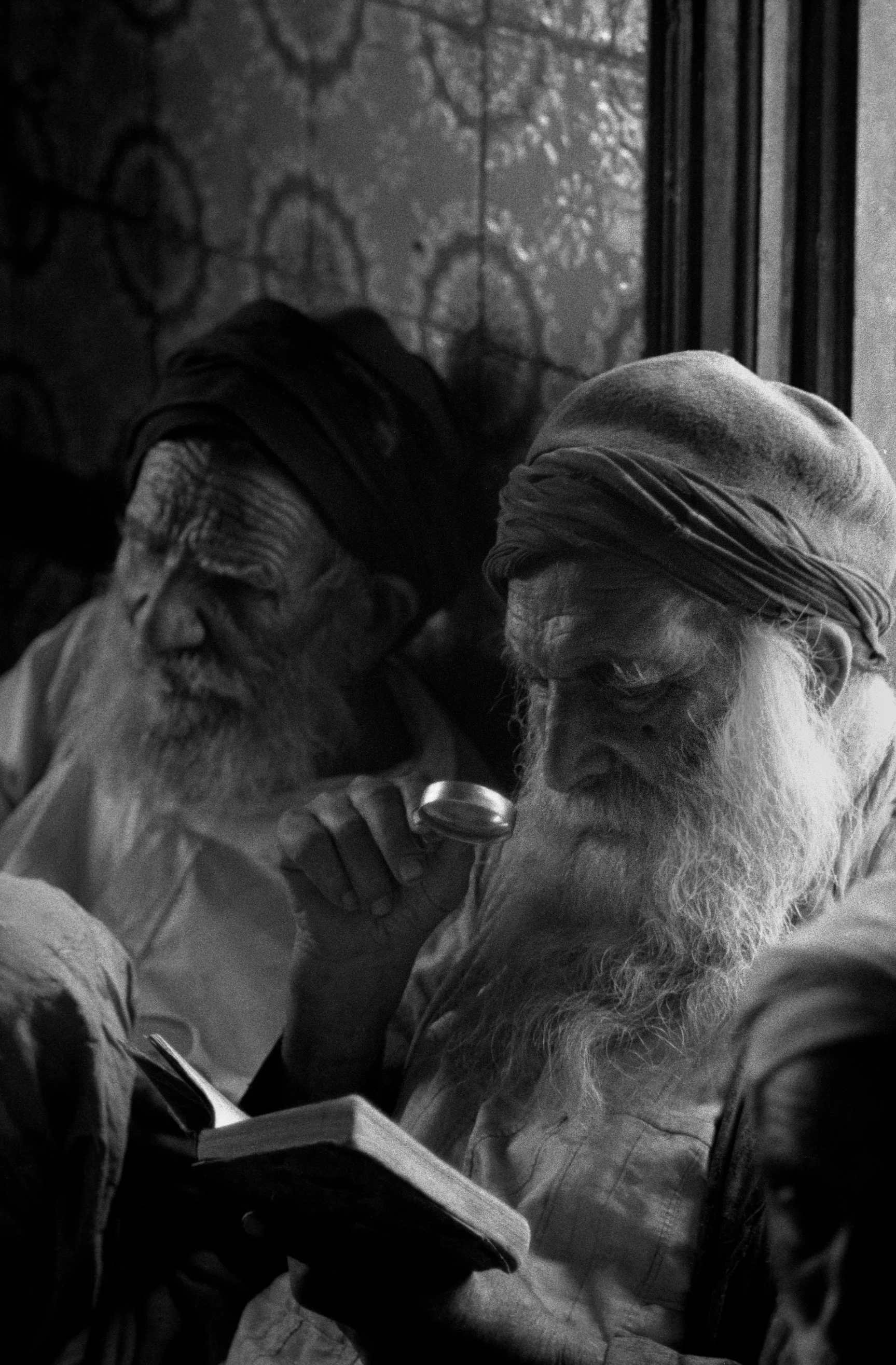 Rabbis in the synagogue of Djerba Island, Tunisia 1957
