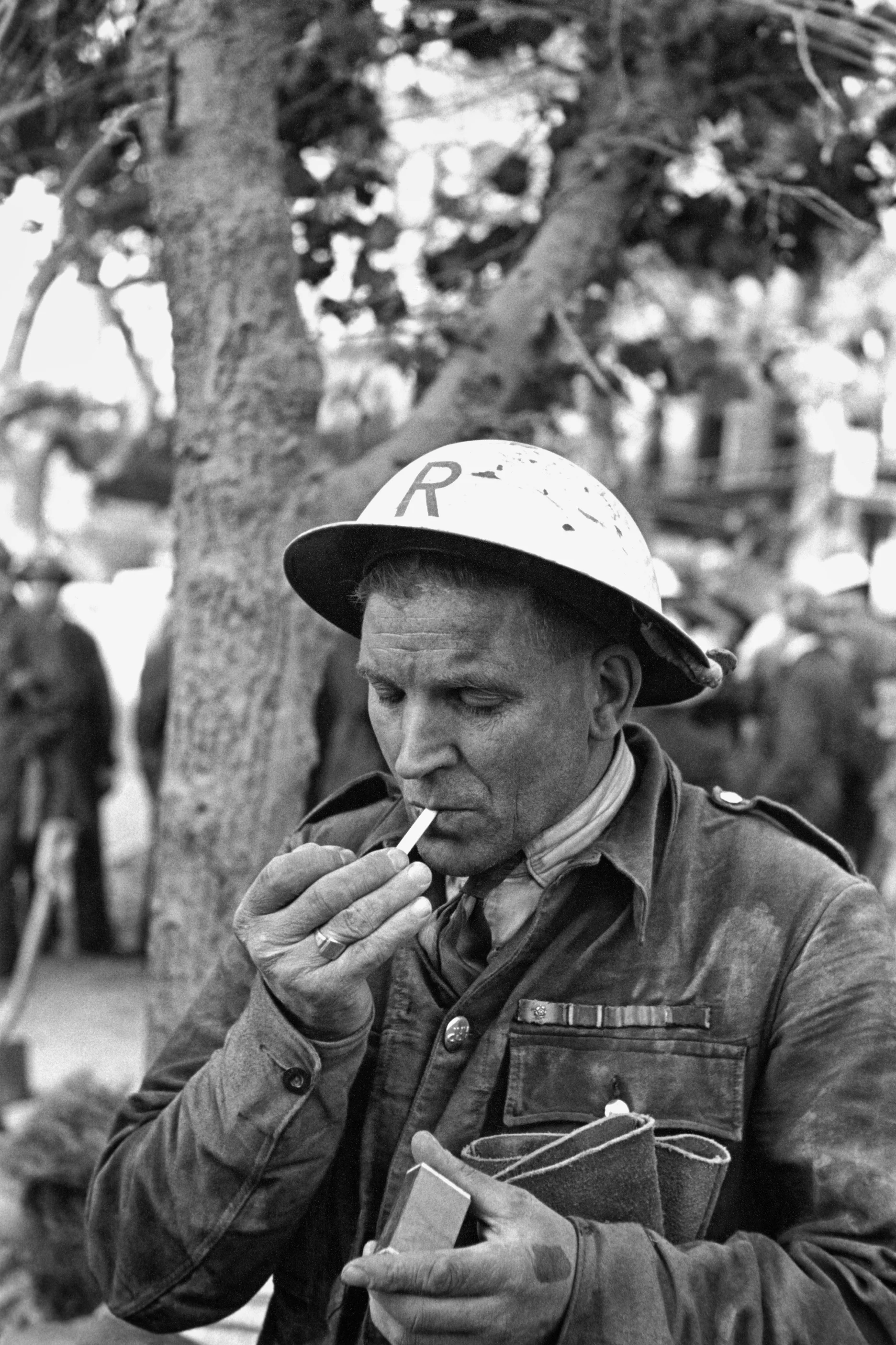 A Heavy Rescue Squad worker, London 1940