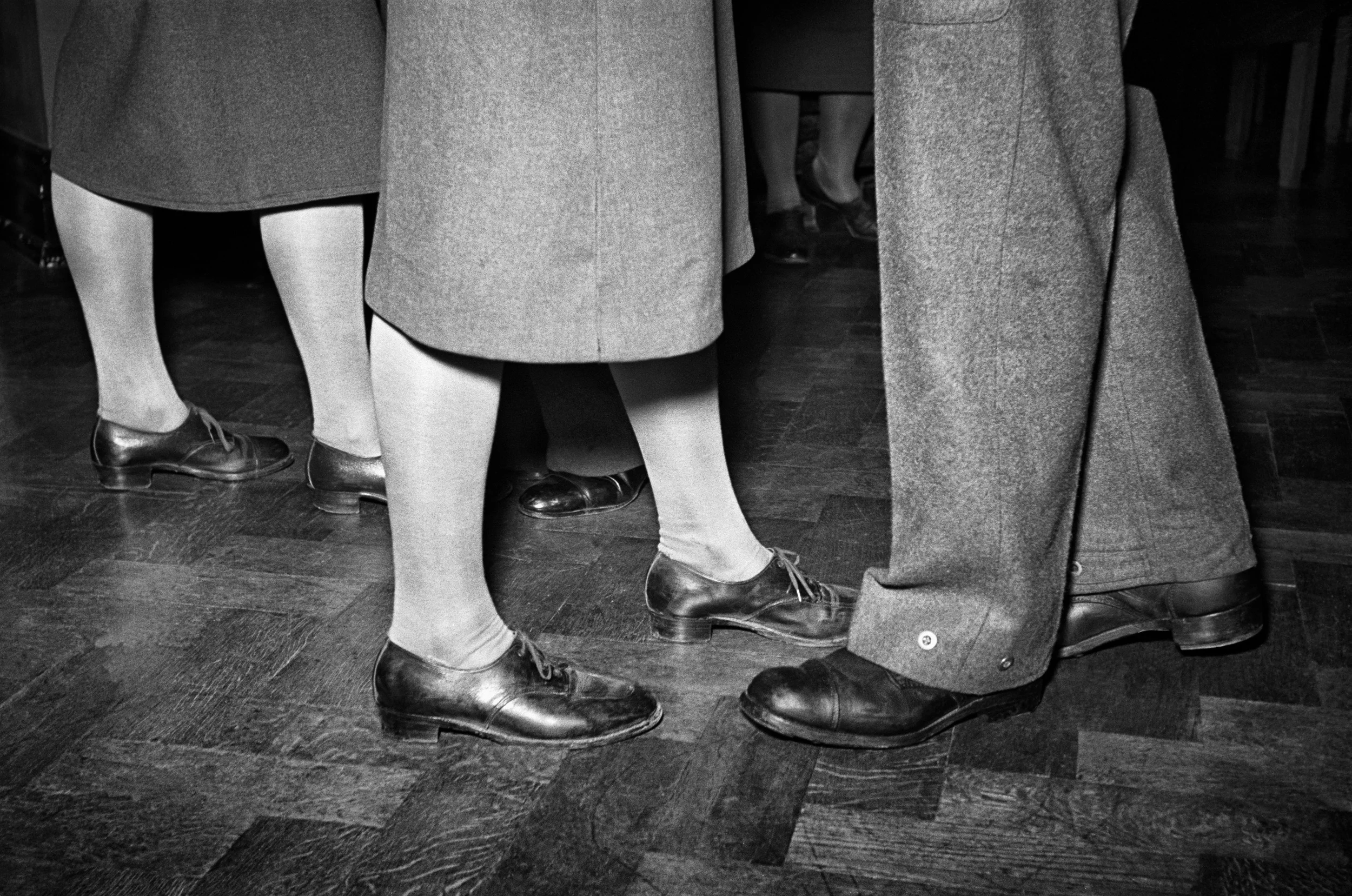 Utility footwear, London 1940