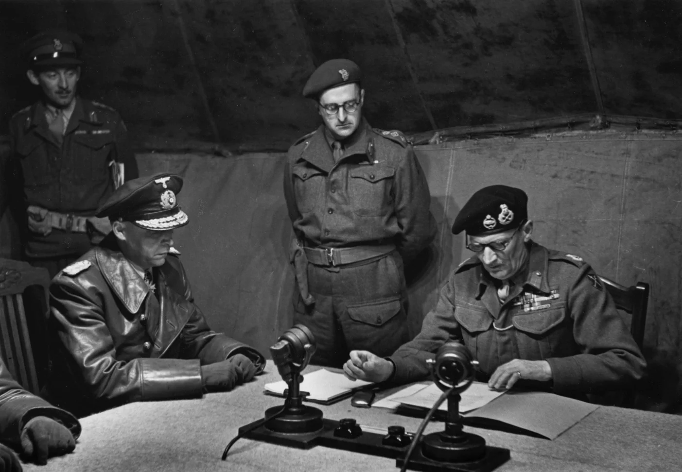 The Luneburg Surrender, Germany 1945