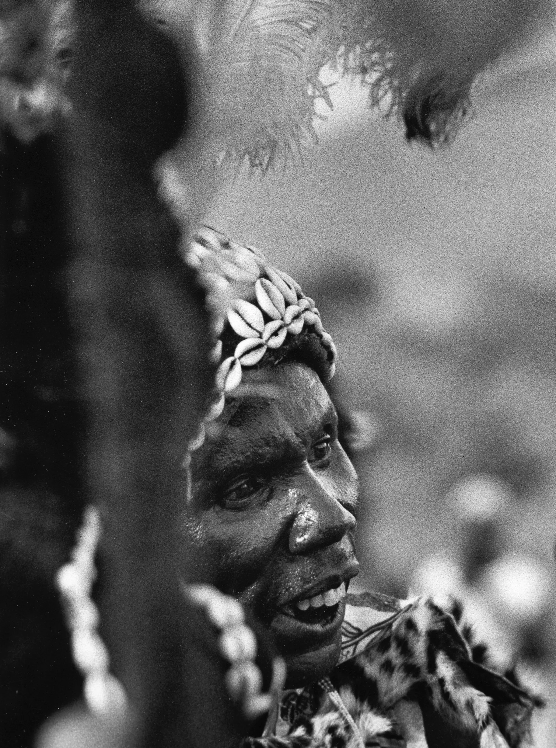 Madi dancer, Uganda 1954