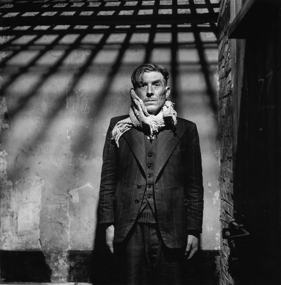 Flemish prisoner, Breendonk Prison, Belguim 1944
