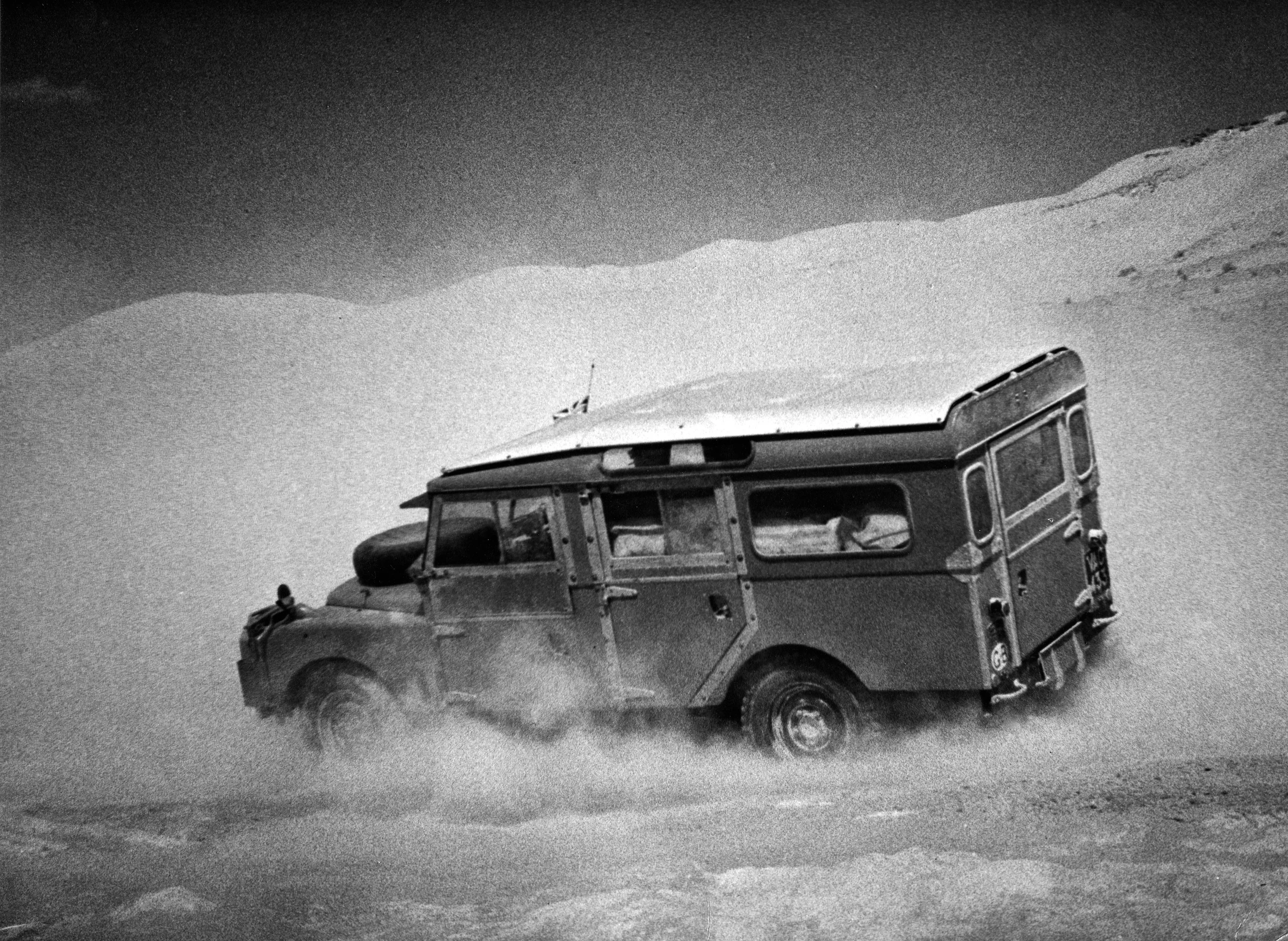 George's Land Rover, Algerian Sahara 1957