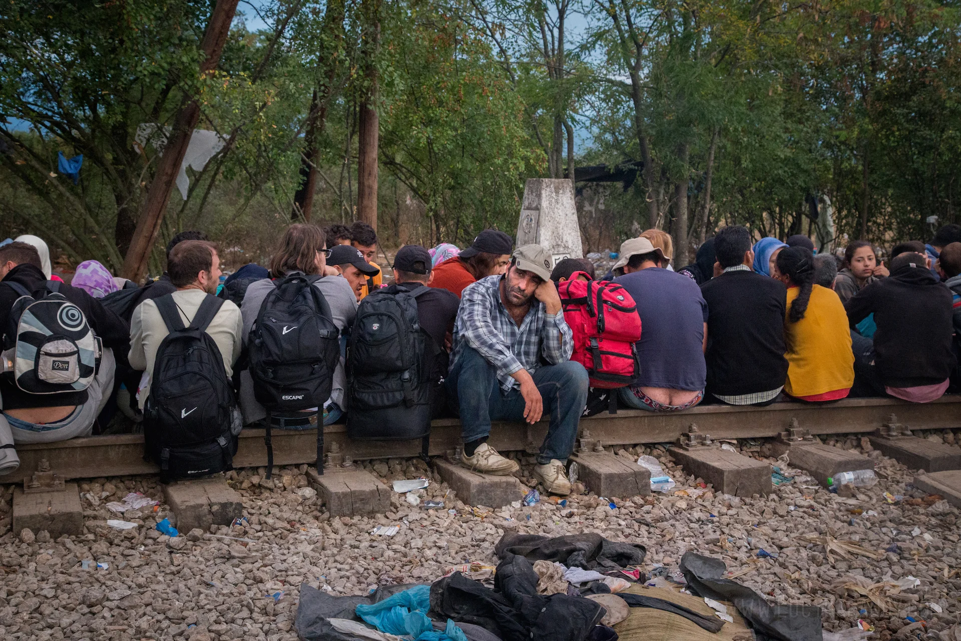 The United Nations expects up to 3,000 migrants to cross into Macedonia every day in the next few months -- most of them refugees fleeing war.