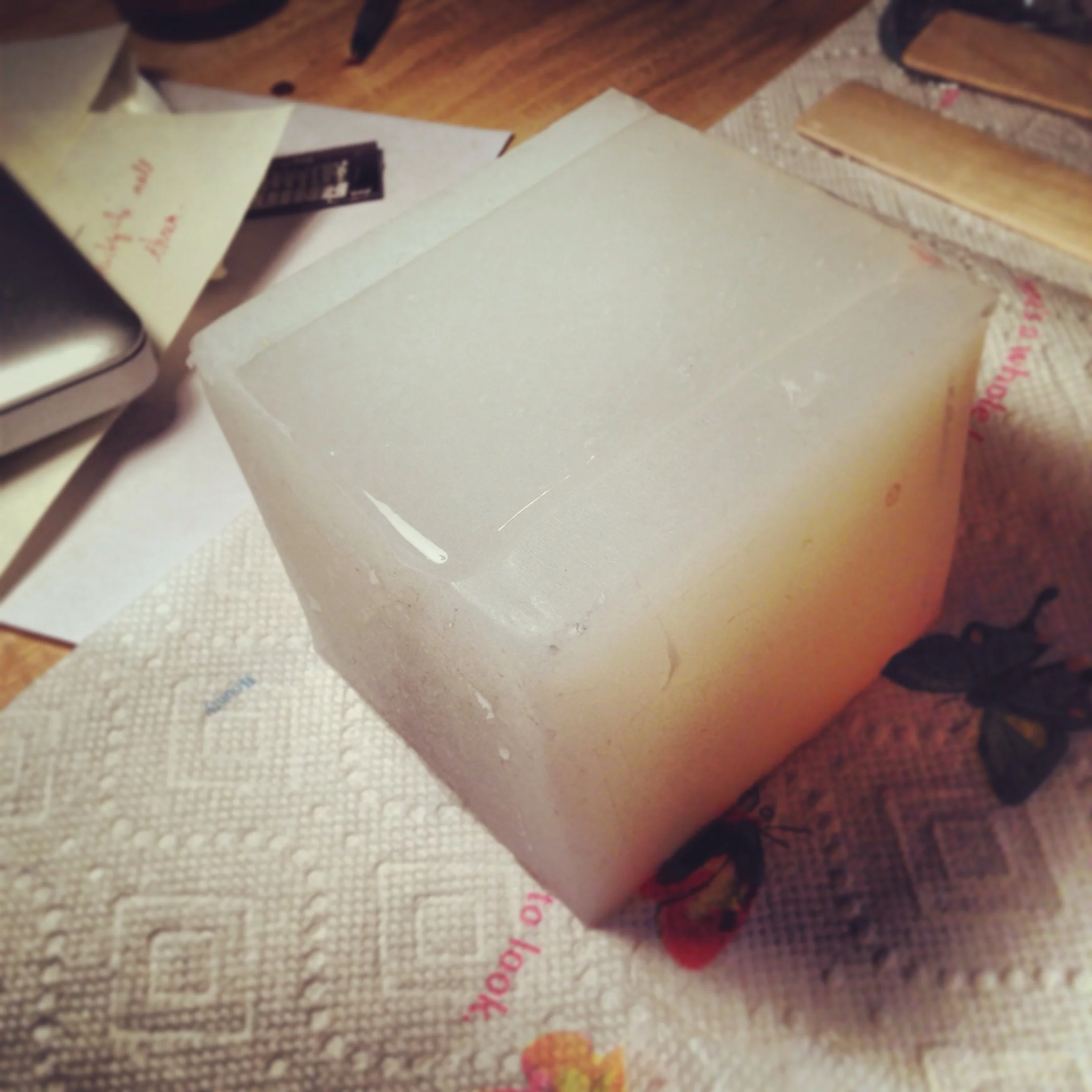 Poured it in. Feeling unsure.