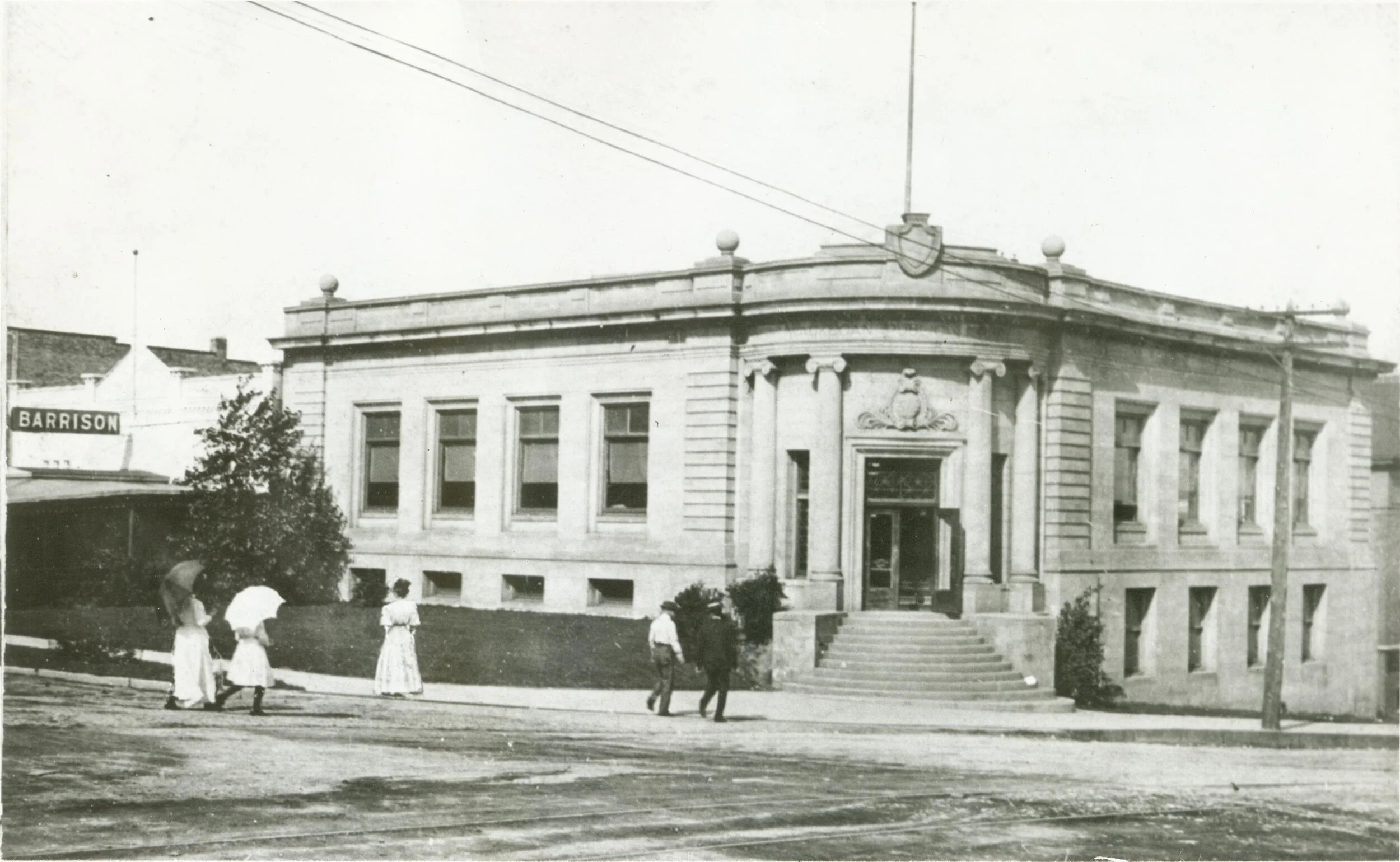 Historic Waukegan Carnegie Library, circa 1903.
