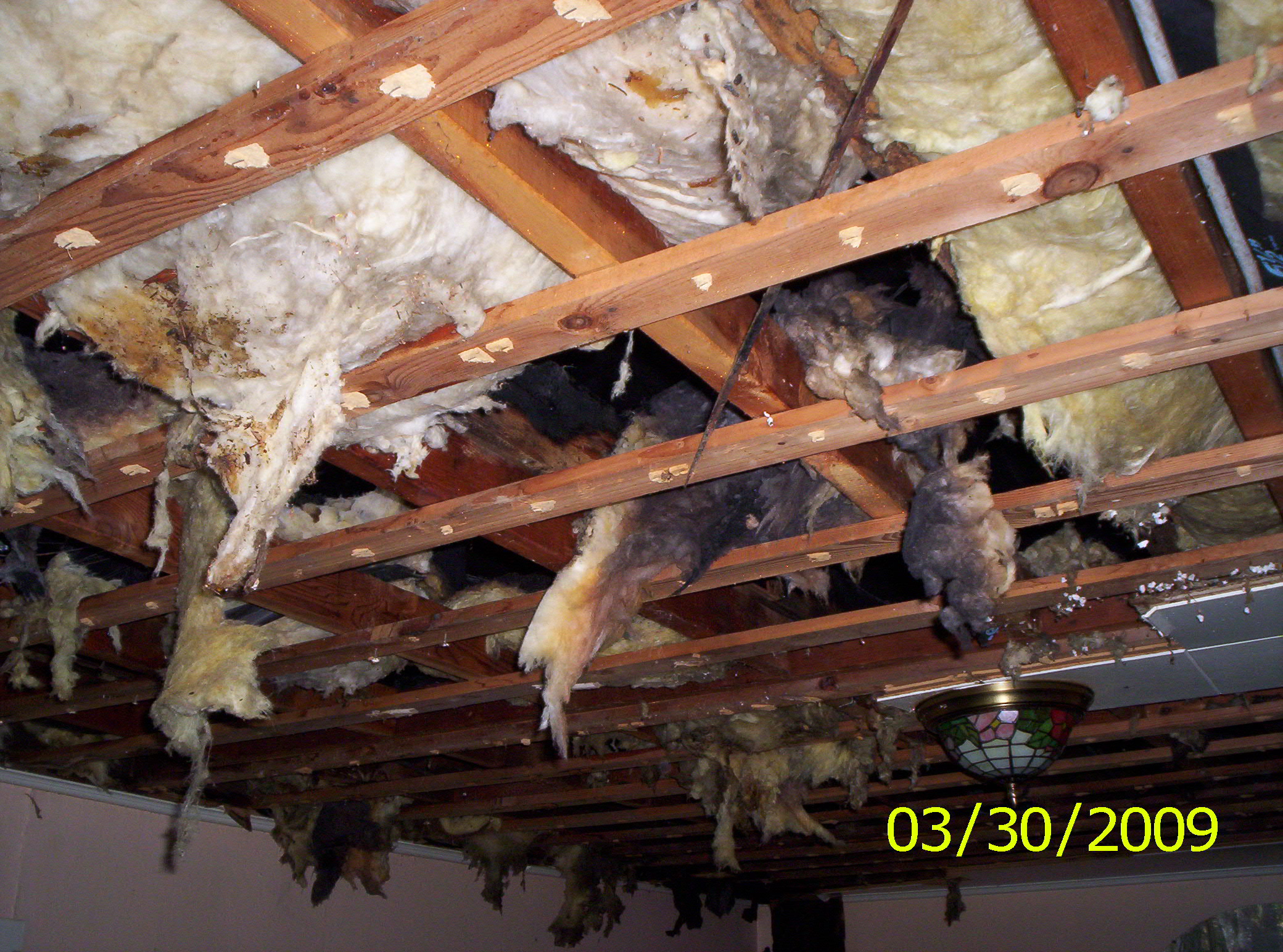 FIRE IN COCKLOFT - OLD WAGON ROAD