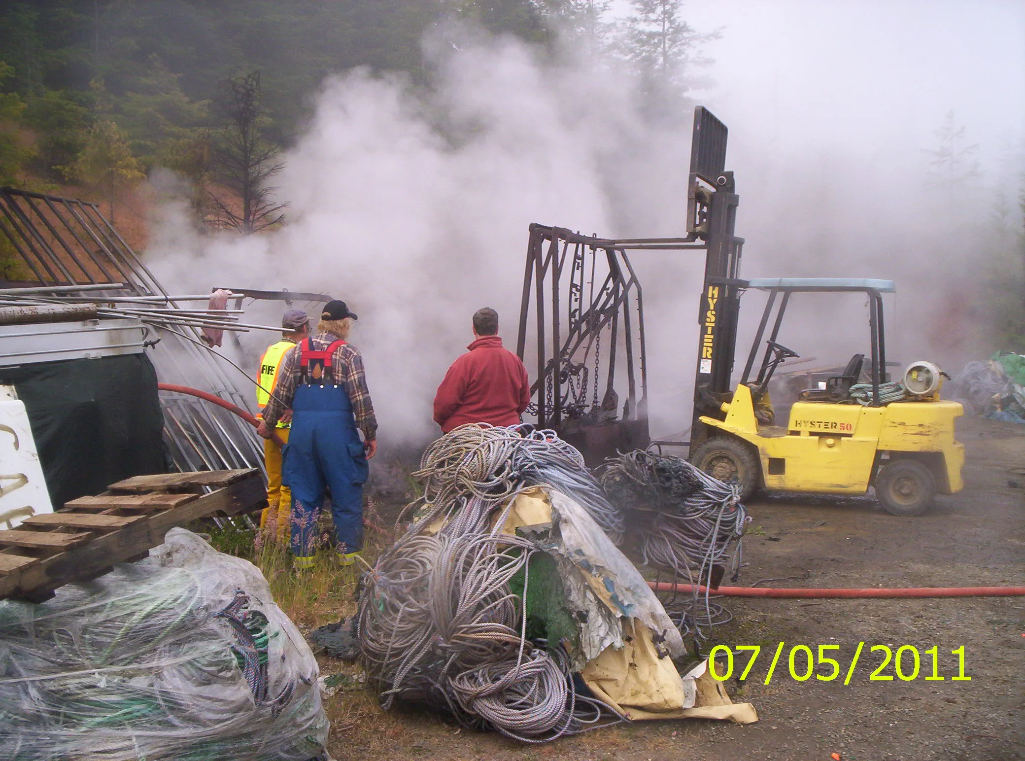FIREWORKS FIRE - ISTHMUS HEIGHTS ROAD