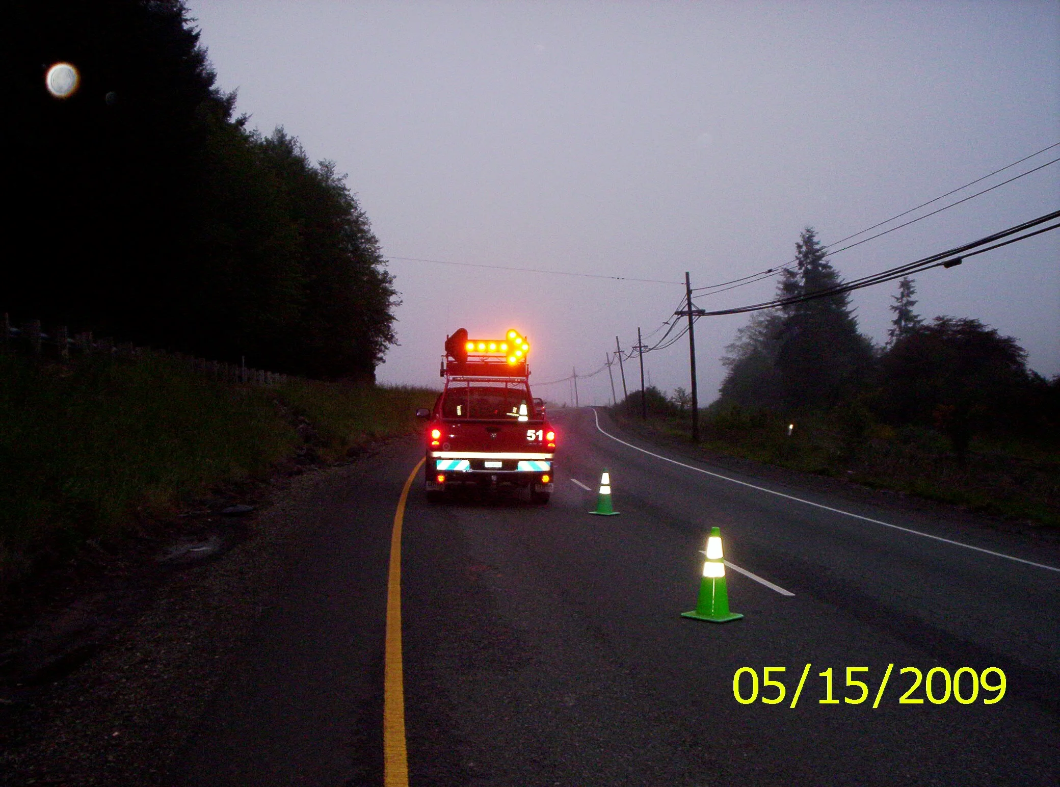 ARROW LIGHT'S FIRST JOB - HWY 101