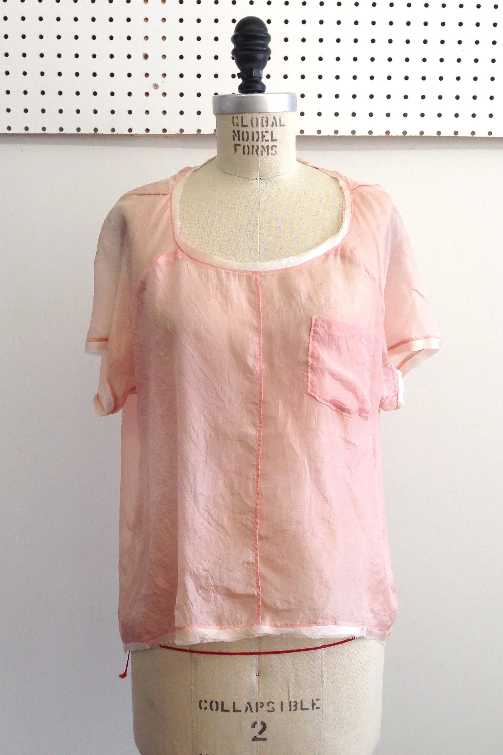 Breezy Tee, Indigo Hand dye