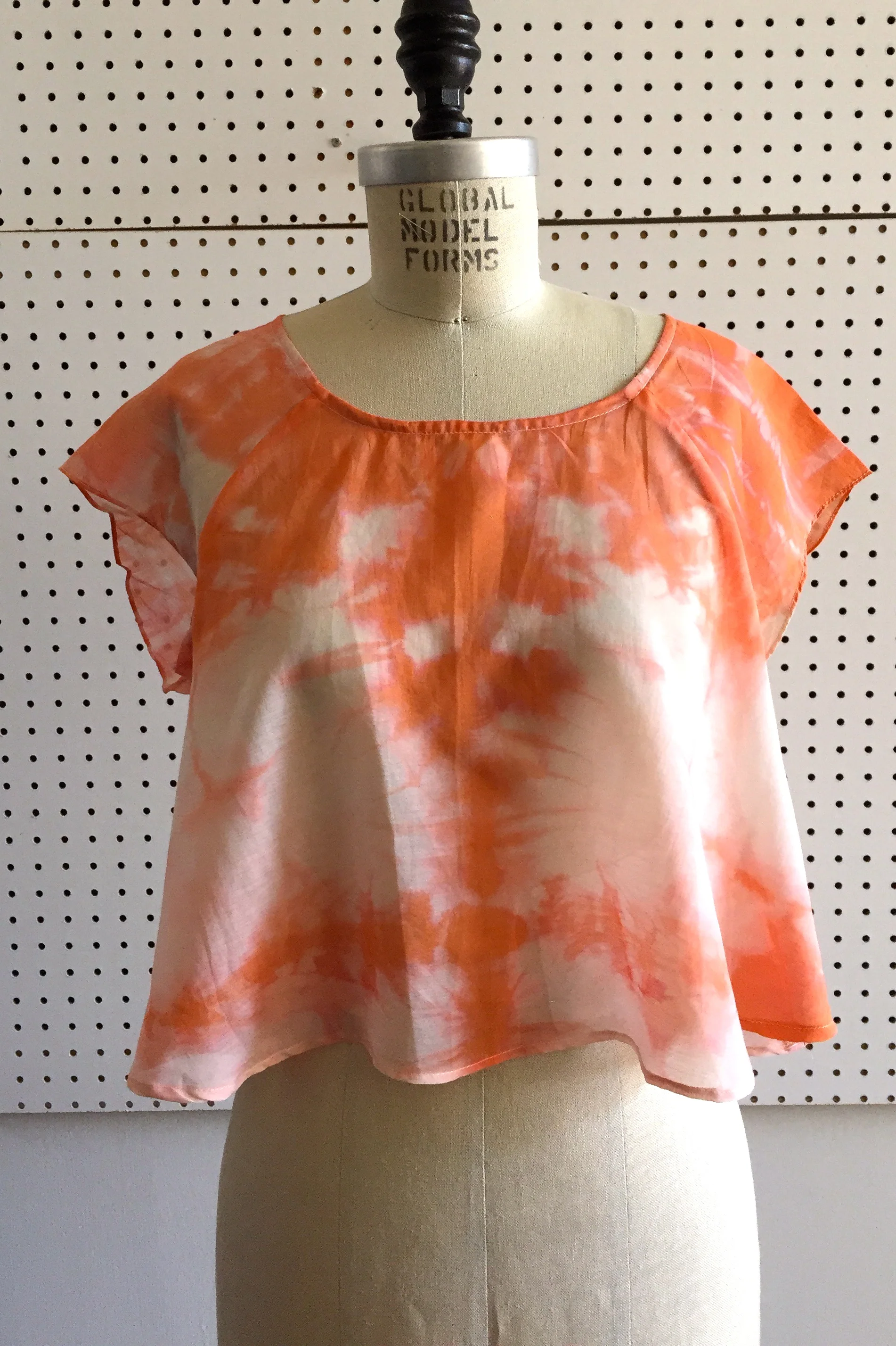  Airy Top, hand dyed