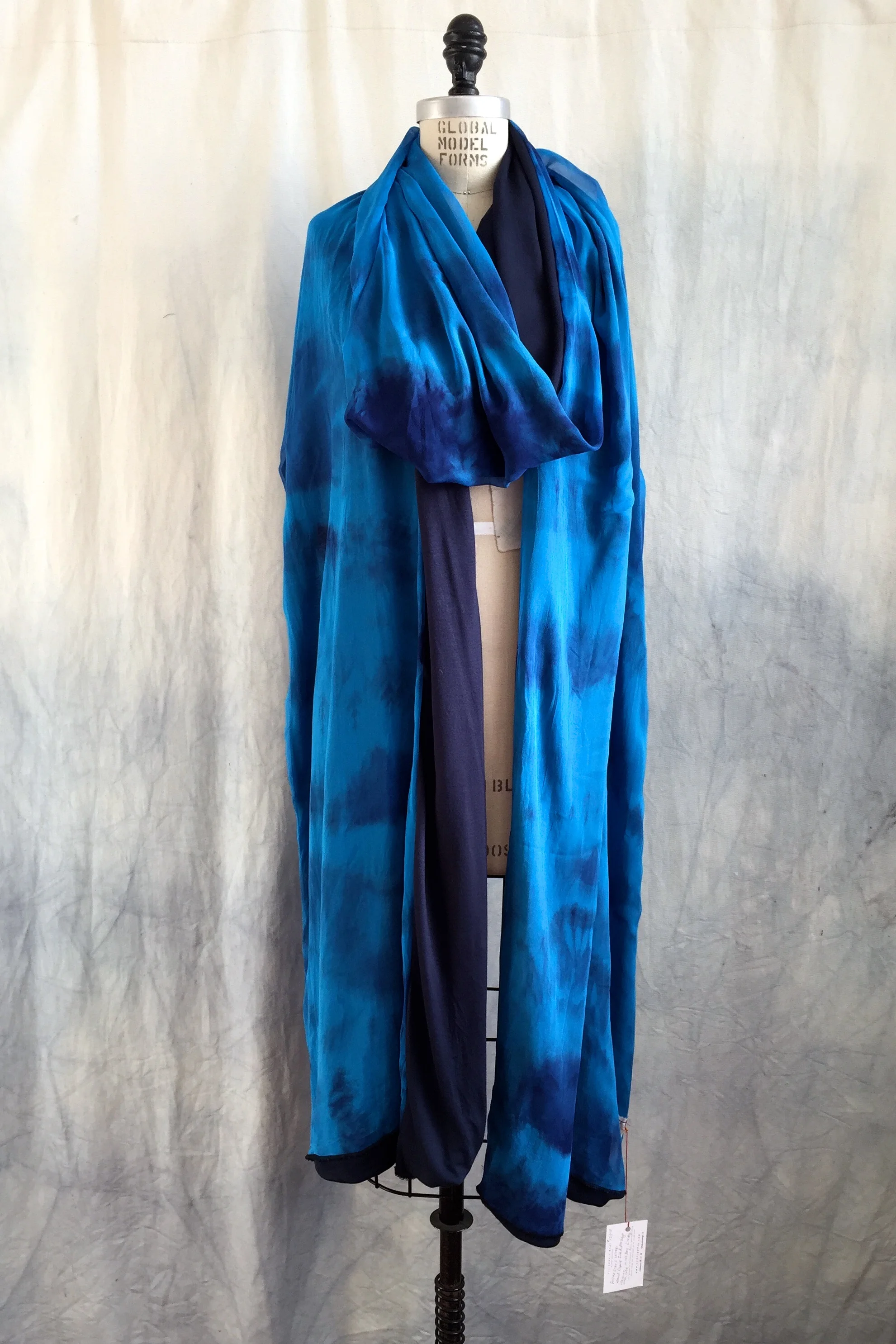 One of Kind, Hand Dyed Soiree Wrap
