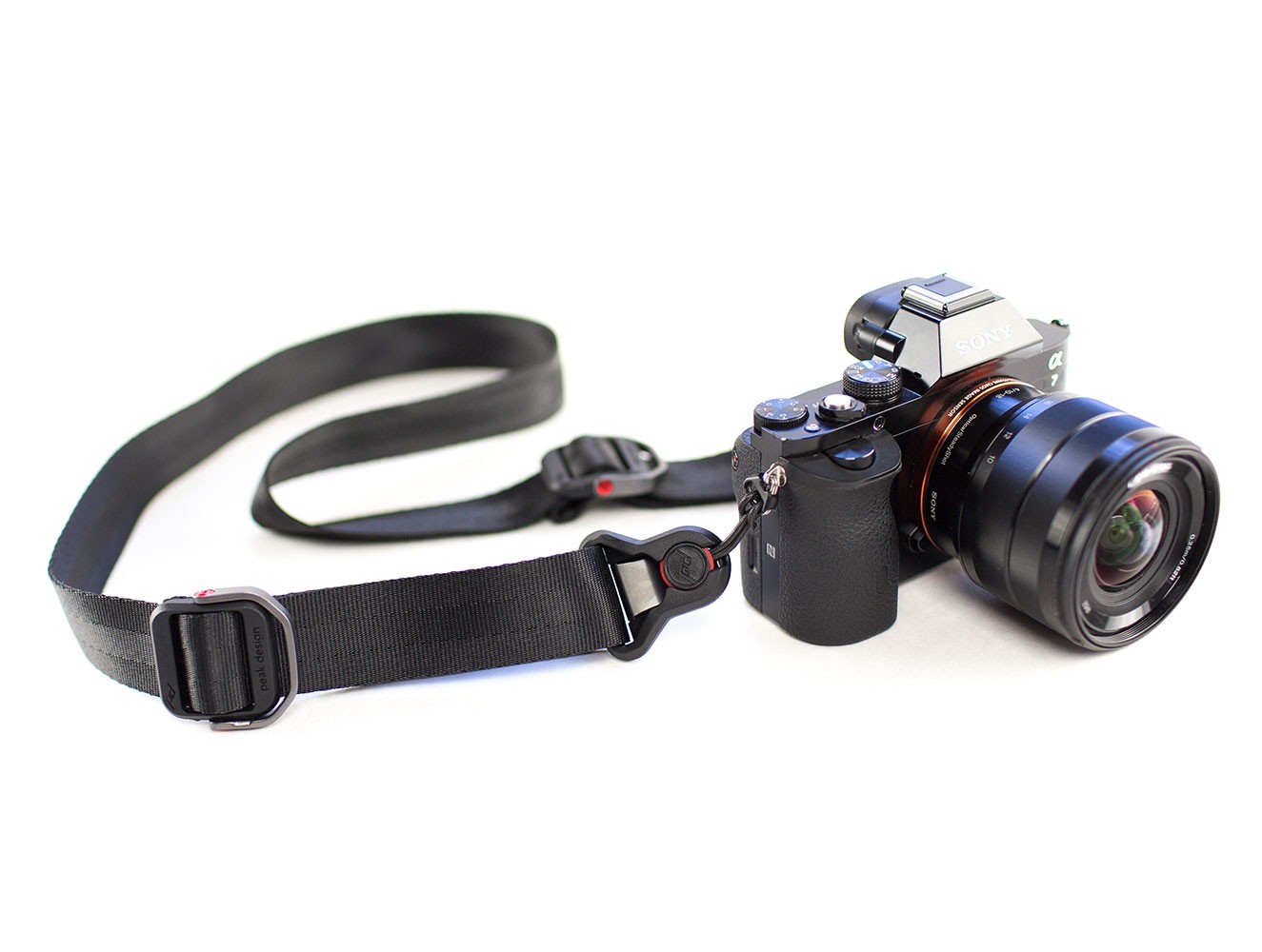 Peak Design Slide Lite on Camera