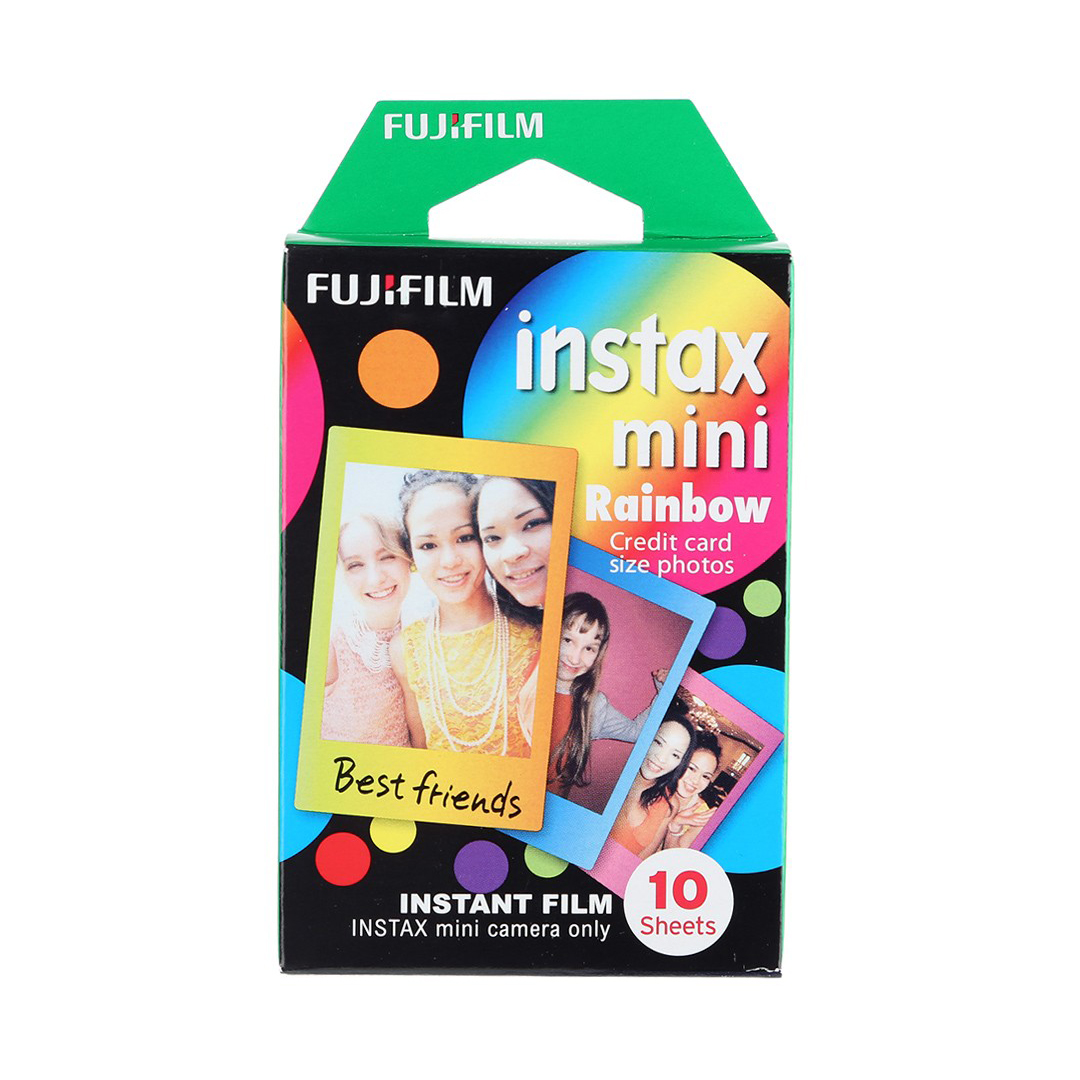 Fujifilm INSTAX Mini Film Rainbow Pack- 10