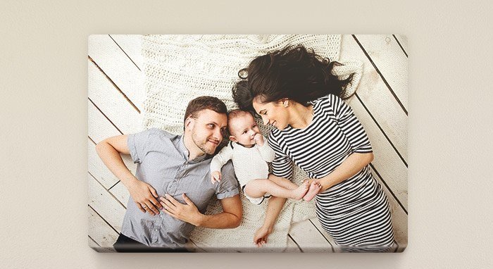 Custom Print Your Photos Onto Stretched Canvas