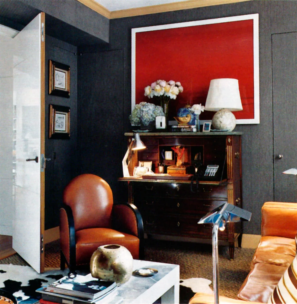 Scene 5 Published in Elle Deco r October 2009. Home of designer David Netto