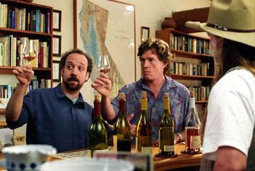 Miles, Jack and real-life Sanford winemaker, Chris Burroughs.