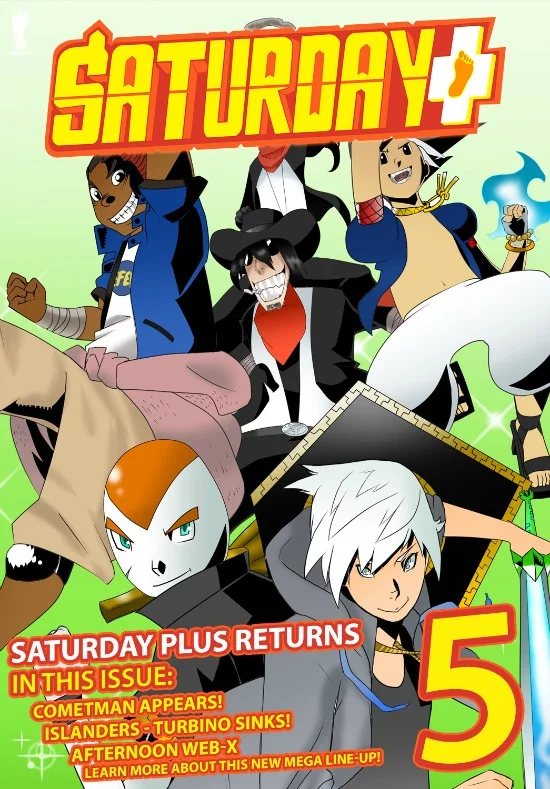 Learn about the new season of Web-X in the latest issue of SATURDAY PLUS. Available SOON at www.saturday-am.com/plus/