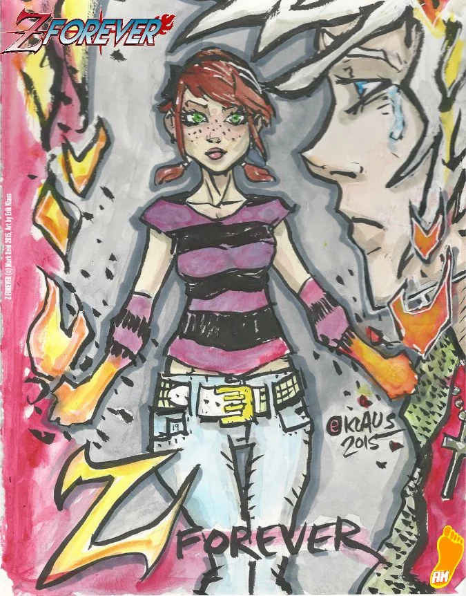 RUNNER UP - Erik Klaus; PRIZE - art to be published in the Saturday TANK, digital copy of Saturday TANK, FREE Saturday AM T-shirt and free Saturday AM subscription ($5/ value).