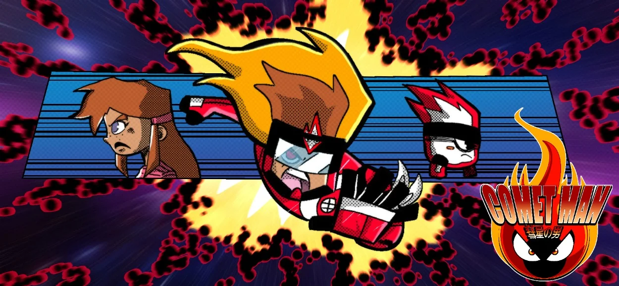 COMET MAN by Frederick Ward is an all-ages superhero comic for Saturday AM