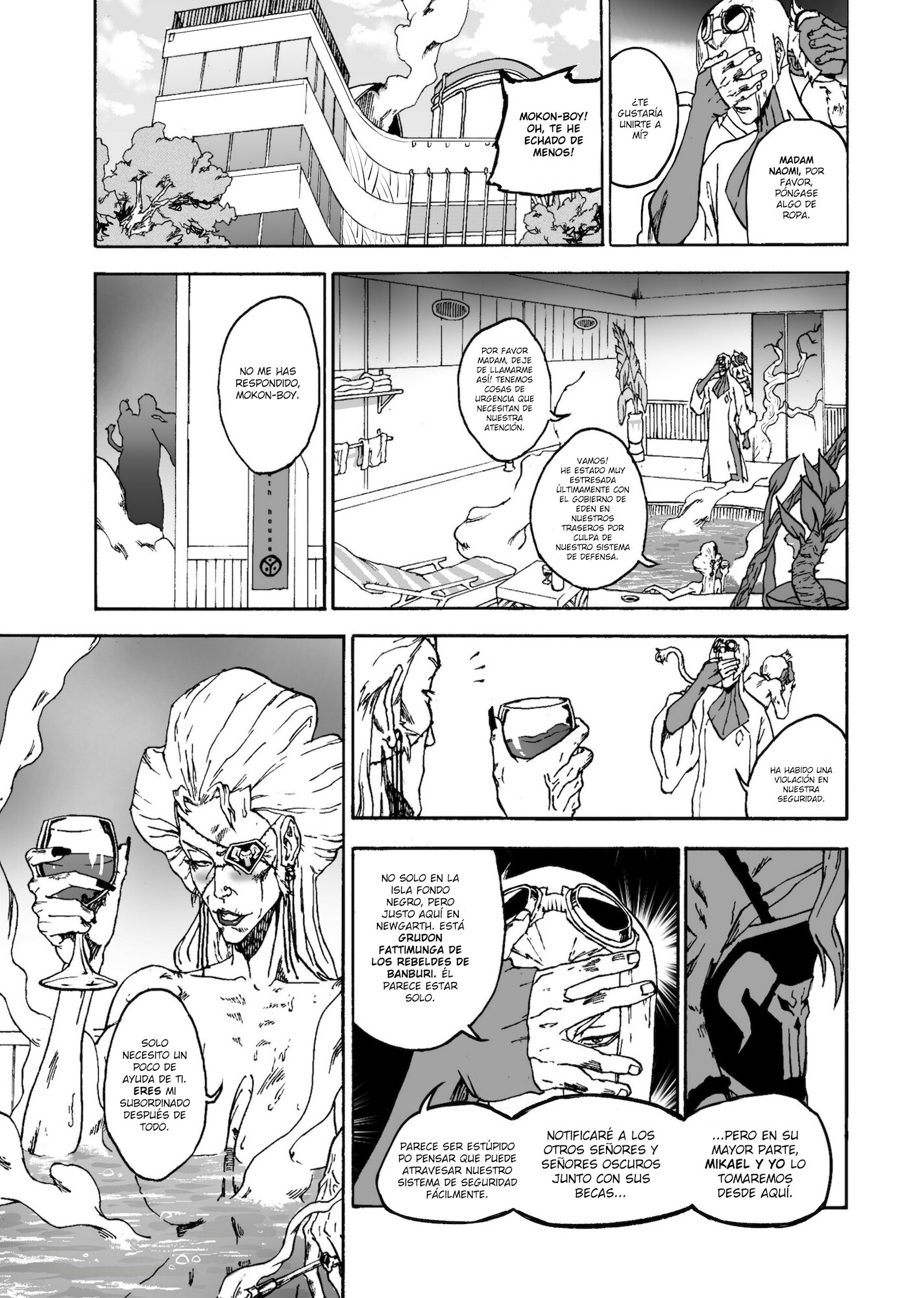 Read Manga In Spanish Apple Black Chapter 1 Espanyol Saturday Am Diverse Manga Comics