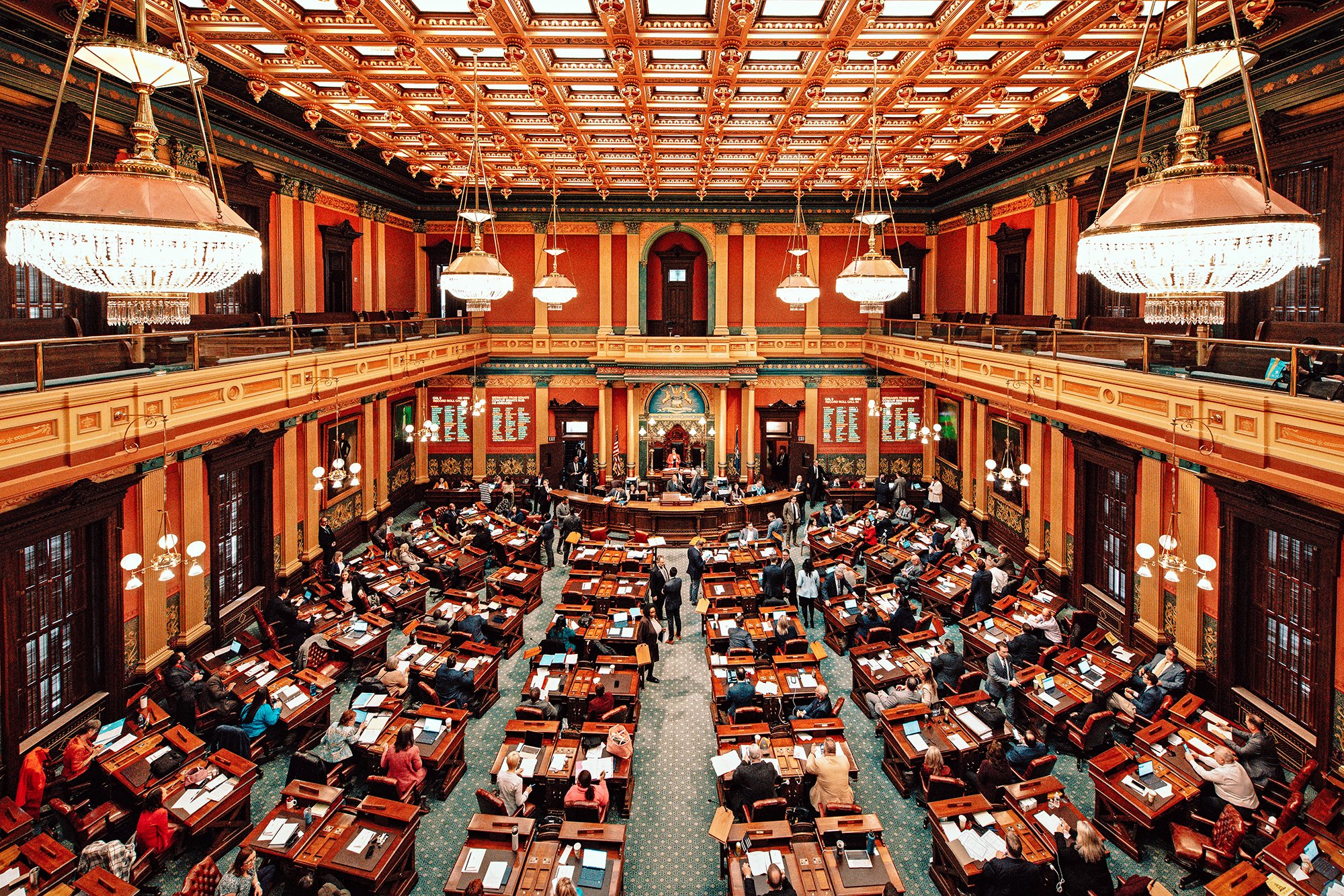  The House of Representatives Chamber 