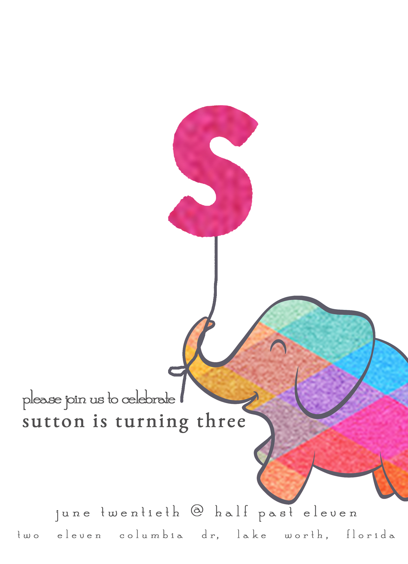 Birthday Party Invitation