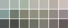 Black, Grey, White, Beige, Walnut, Taupe, Sage, Charcoal etc.