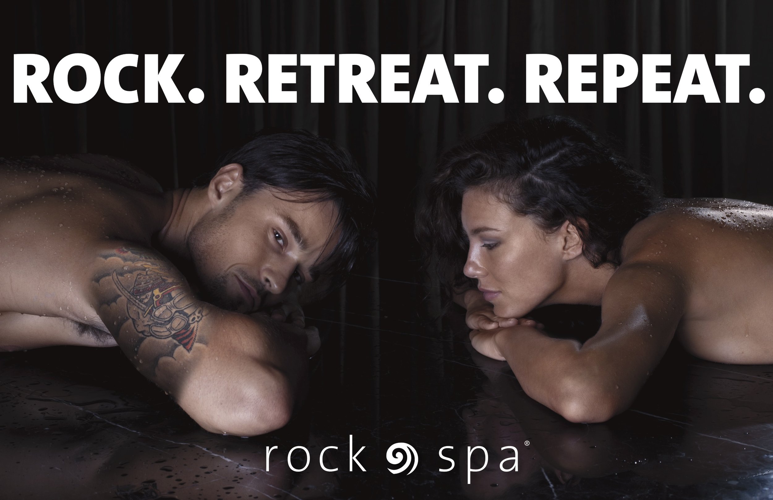 Promotional Spa Ad Concept