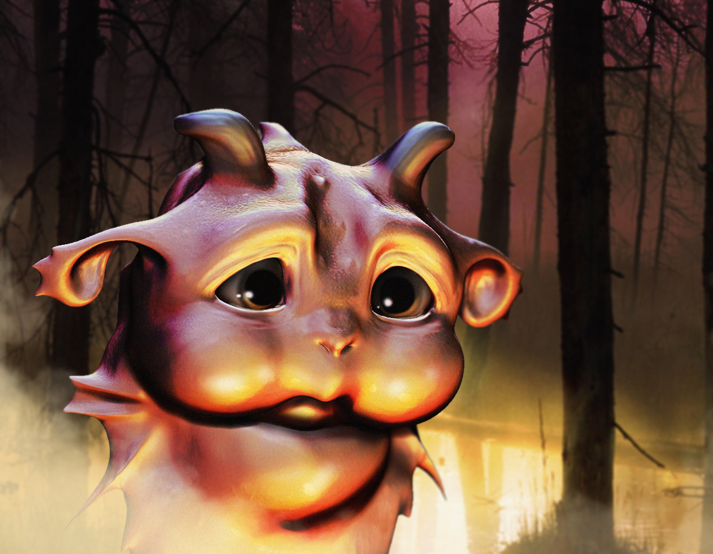 Baby Swamp Monster