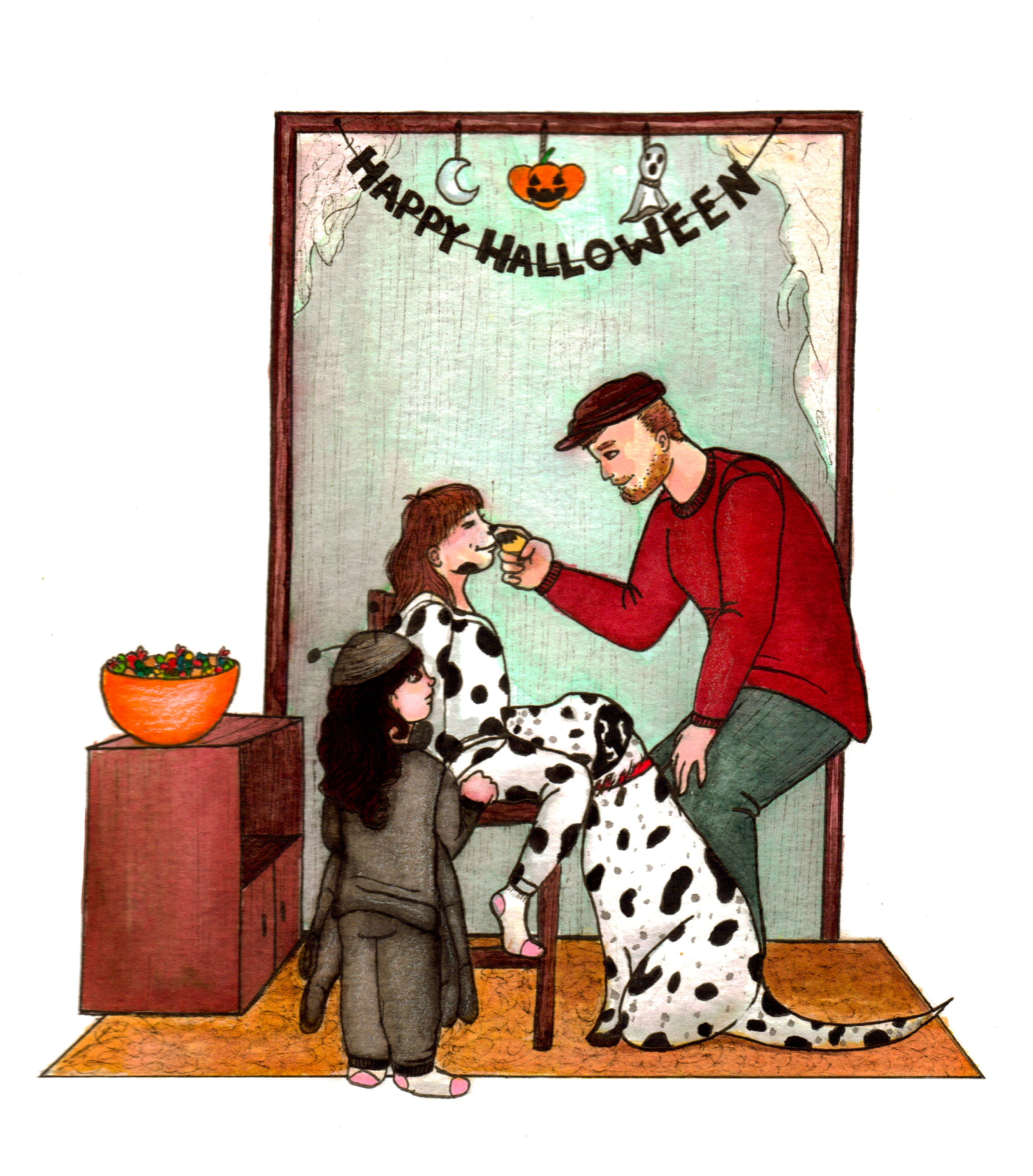 Facepainting with Dad (part 1 of 3)