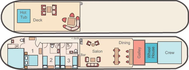 Rendez-Vous Deck Plan