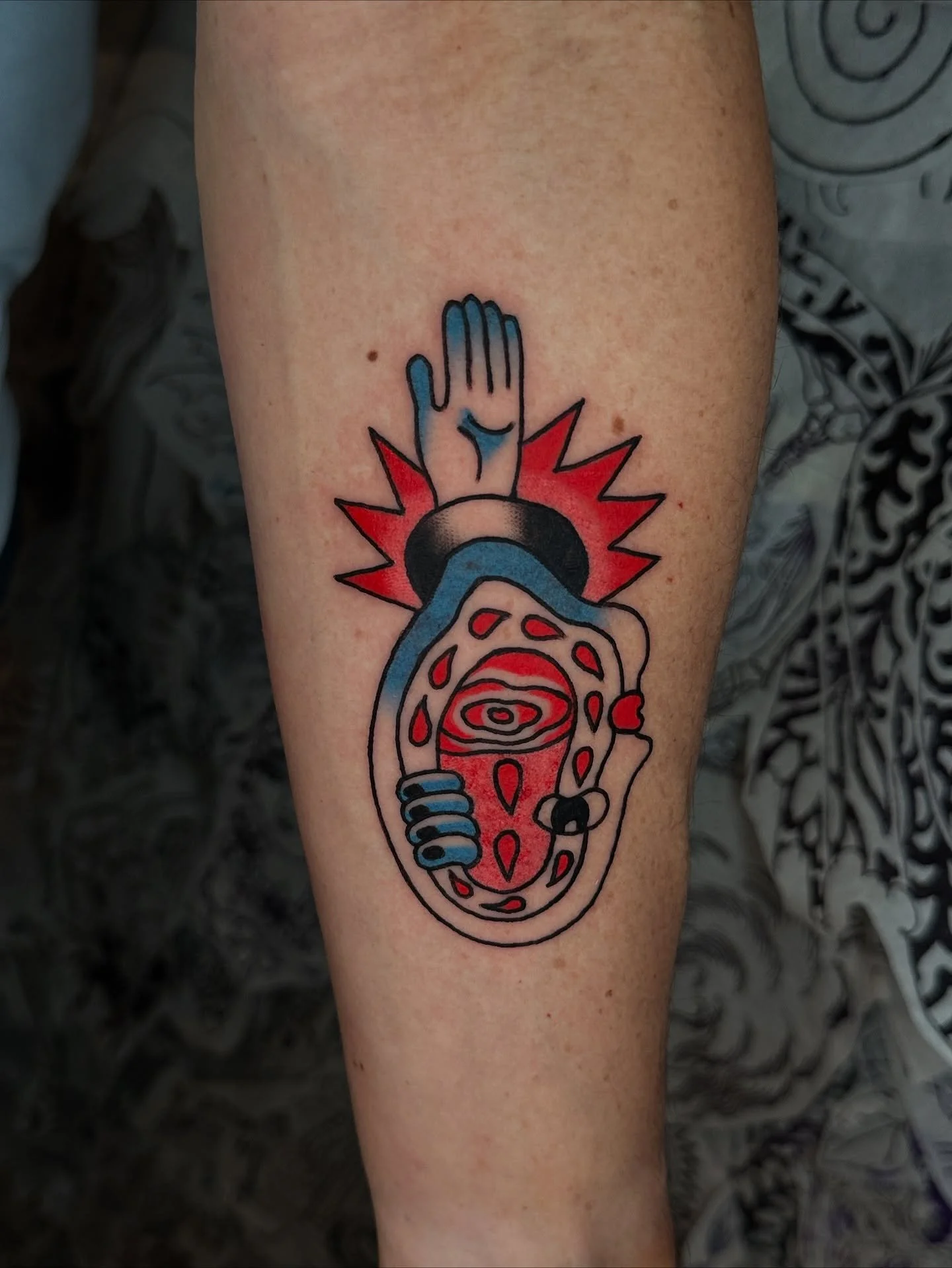 So nice to meet you Kiyoshi @burrito.house.japan ✨ thanks for getting tattooed during your trip!