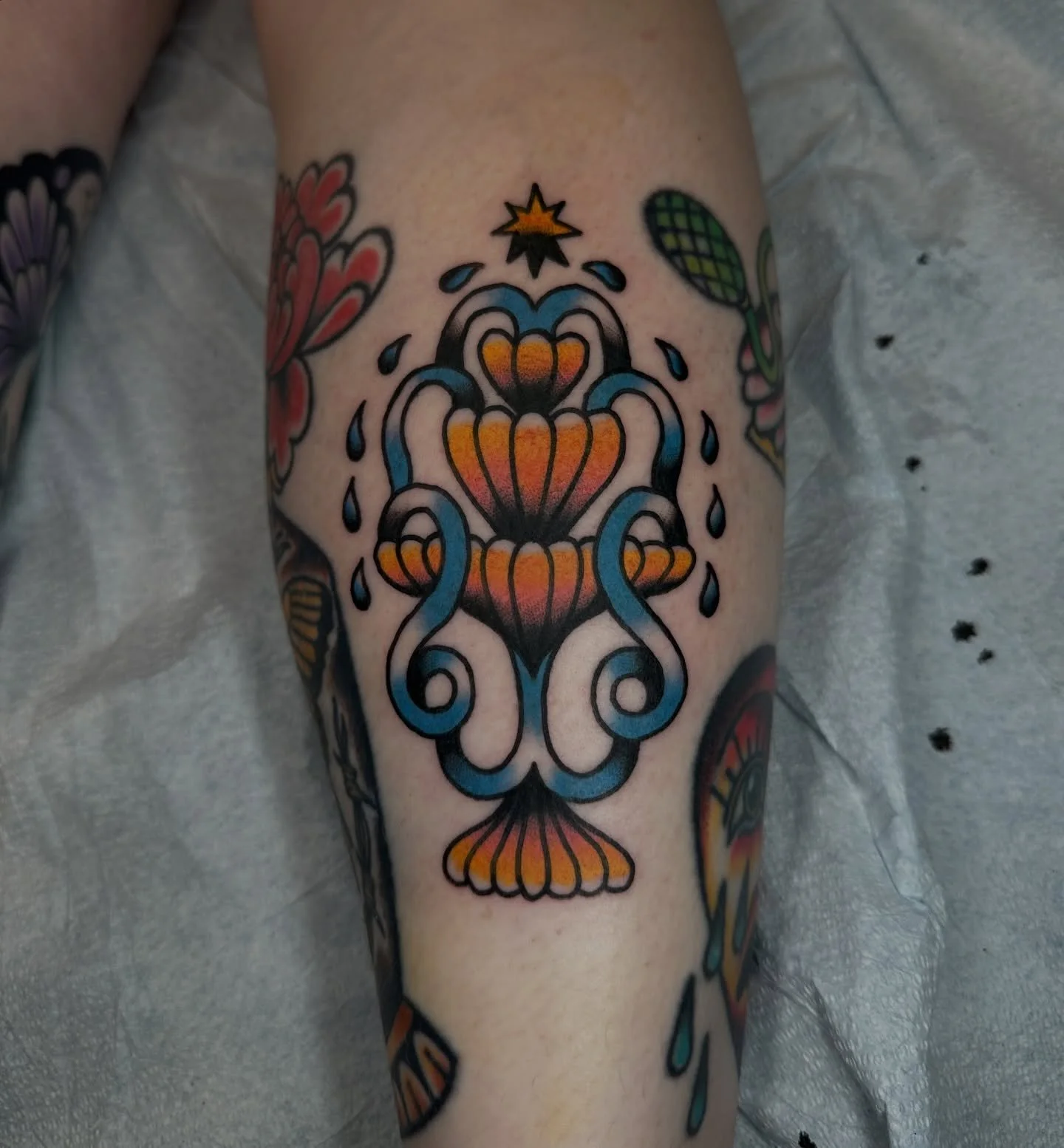 Fresh fountain and healed flower for Ally. Made @tildeathdenver ❣️ I love you Denver. Thanks for always being so good to me❣️ This trip was fully booked but email to get added to the email list❣️