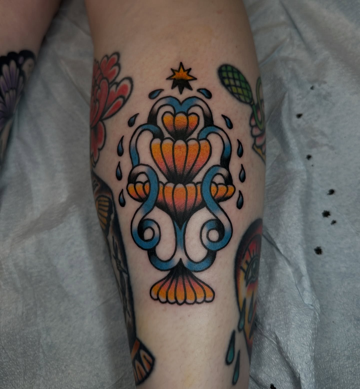 Fresh fountain and healed flower for Ally. Made @tildeathdenver ❣️ I love you Denver. Thanks for always being so good to me❣️ This trip was fully booked but email to get added to the email list❣️