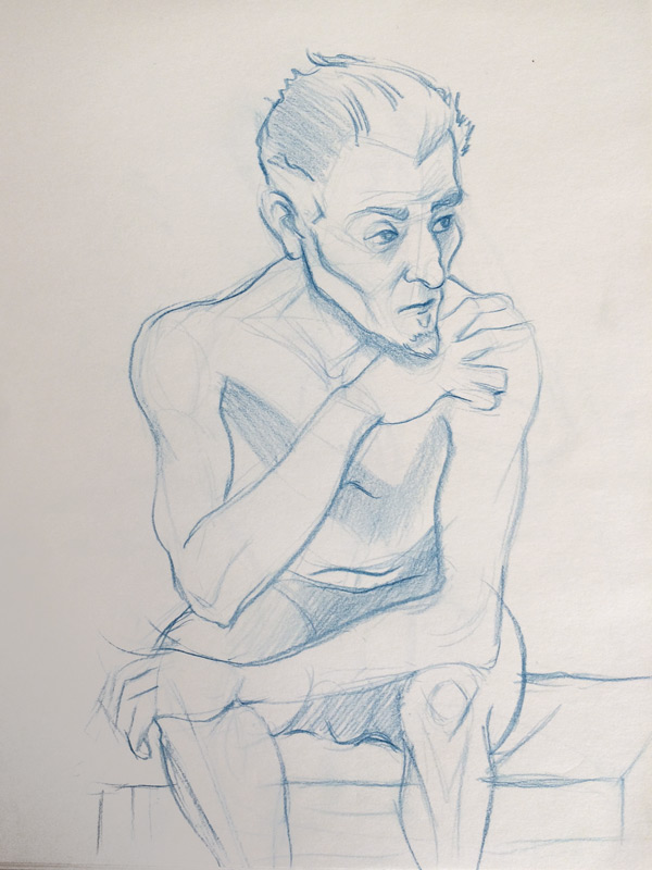 Life Drawing at Kagan's April 13, 2015