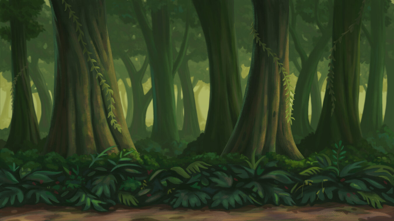 Forest scene for Chorizo the Game