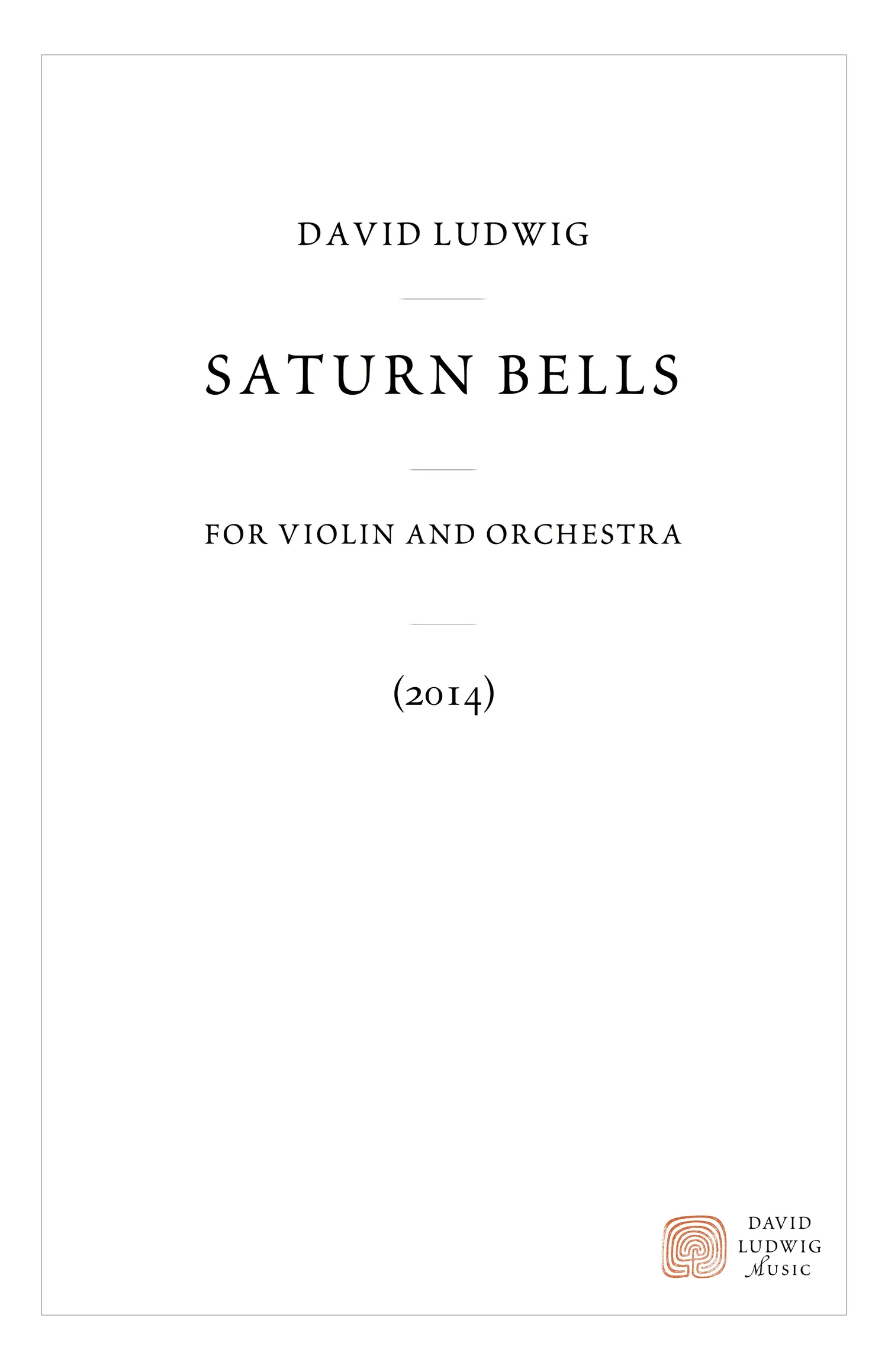 Saturn Bells — David Ludwig Music