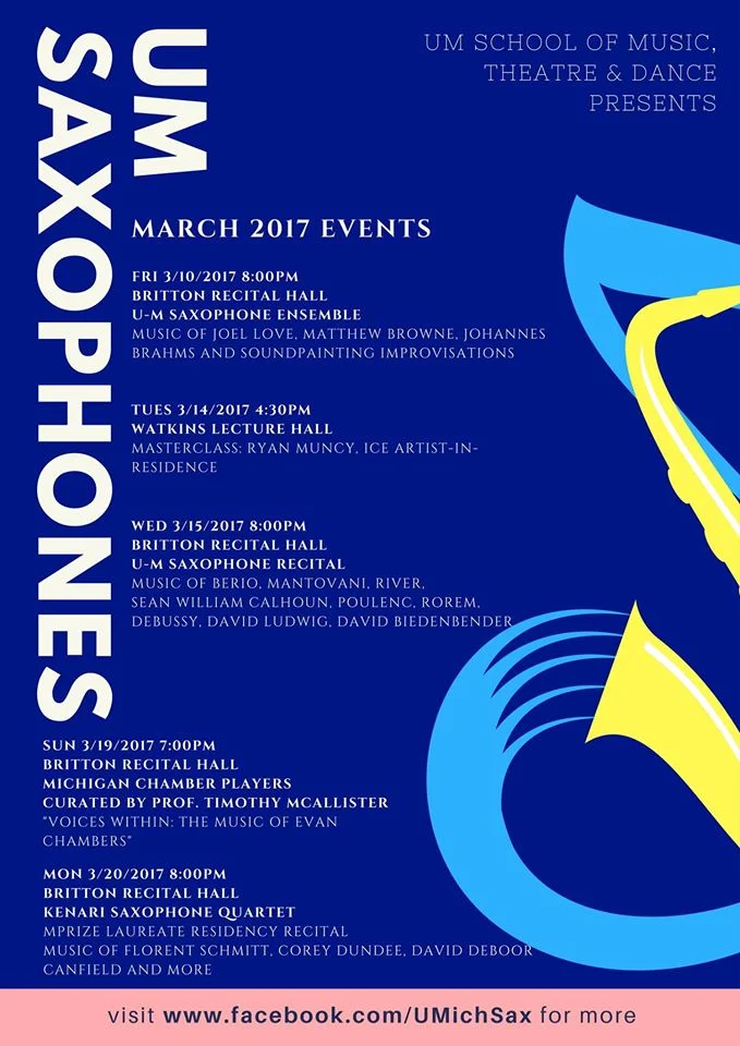Josquin Microludes | UM Saxophones