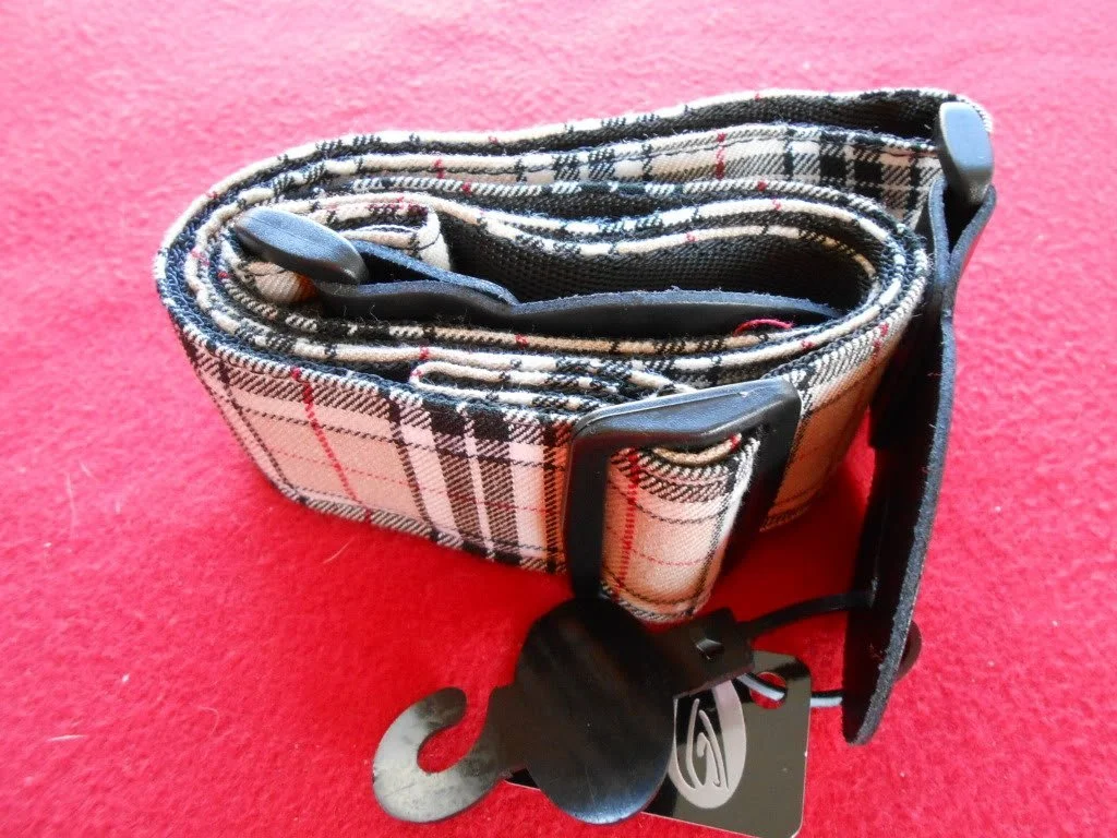 Burberry Style Tartan Guitar Strap.jpg